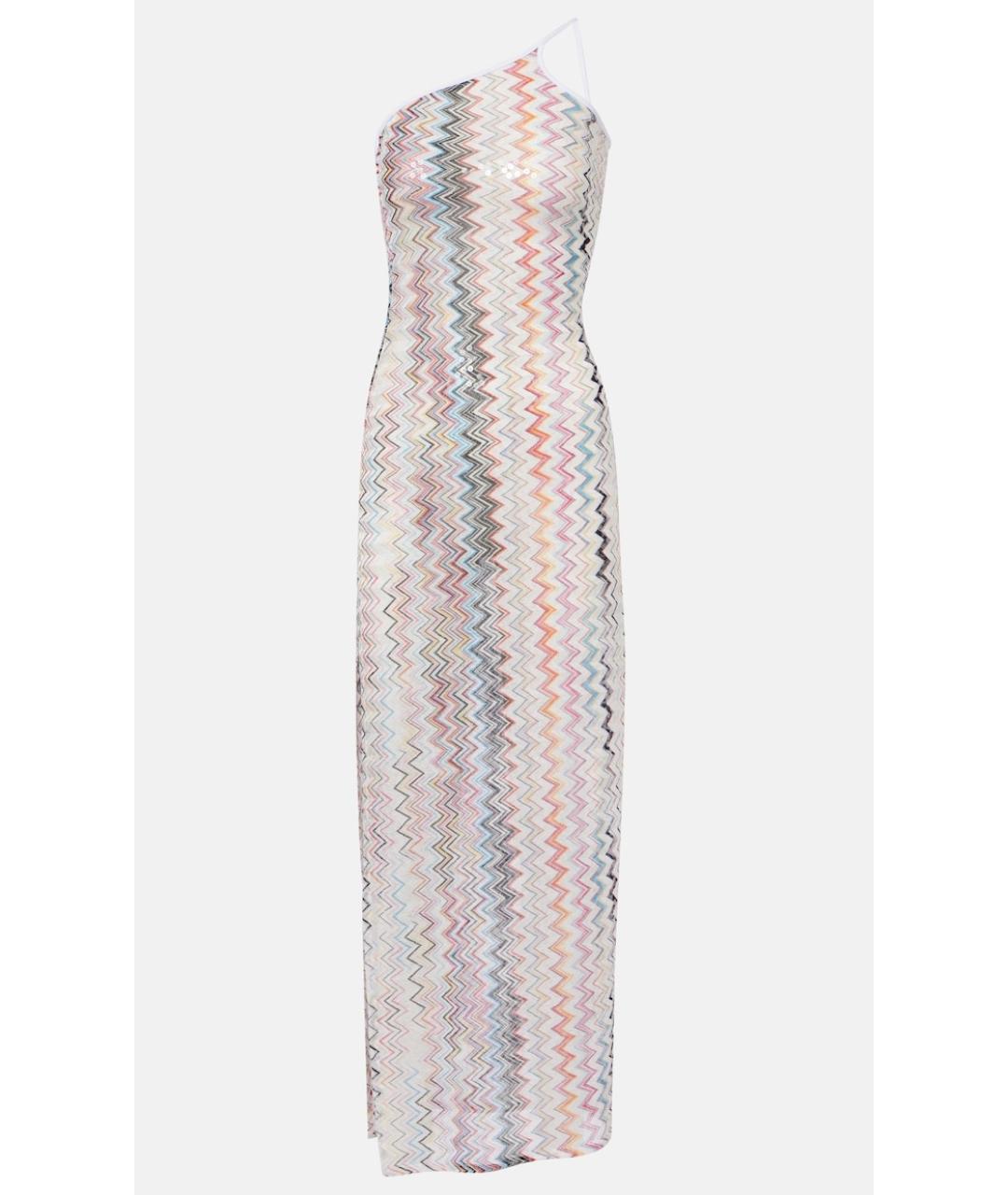 MISSONI Мульти полиэстеровое коктейльное платье, фото 10