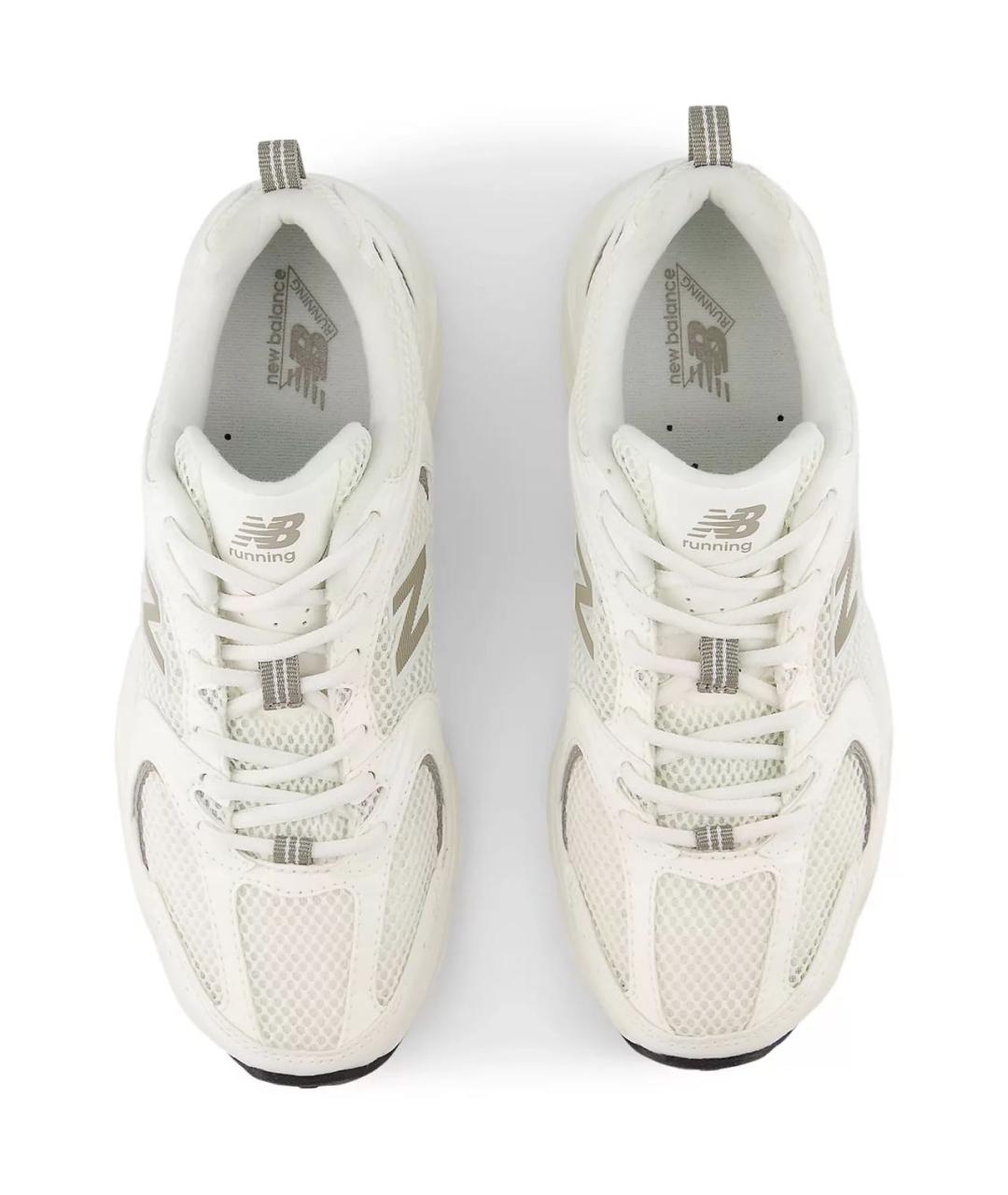 NEW BALANCE Бежевые замшевые низкие кроссовки / кеды, фото 3