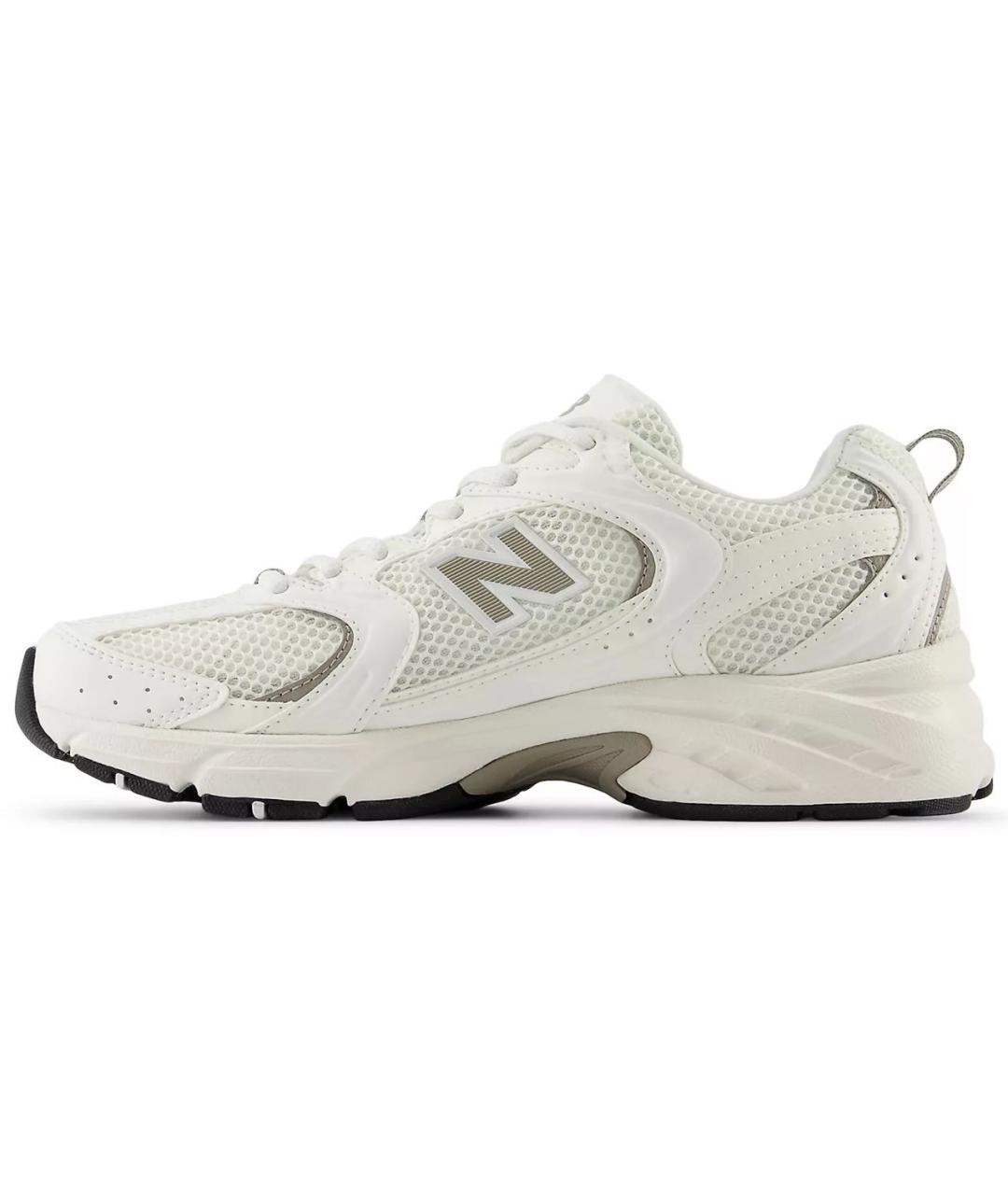 NEW BALANCE Бежевые замшевые низкие кроссовки / кеды, фото 7