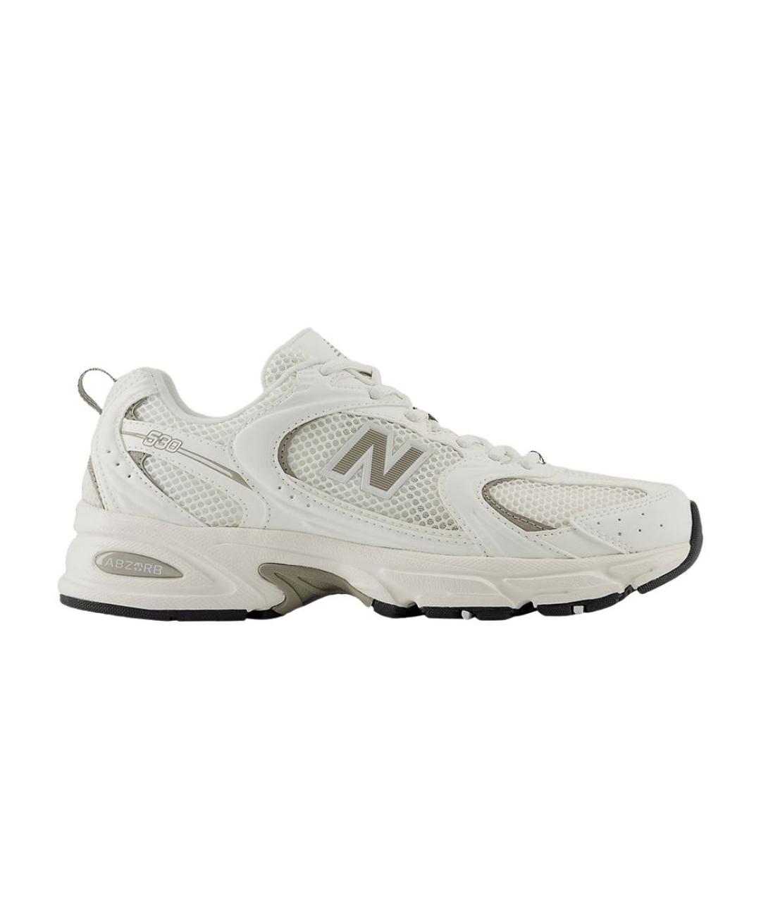 NEW BALANCE Бежевые замшевые низкие кроссовки / кеды, фото 1