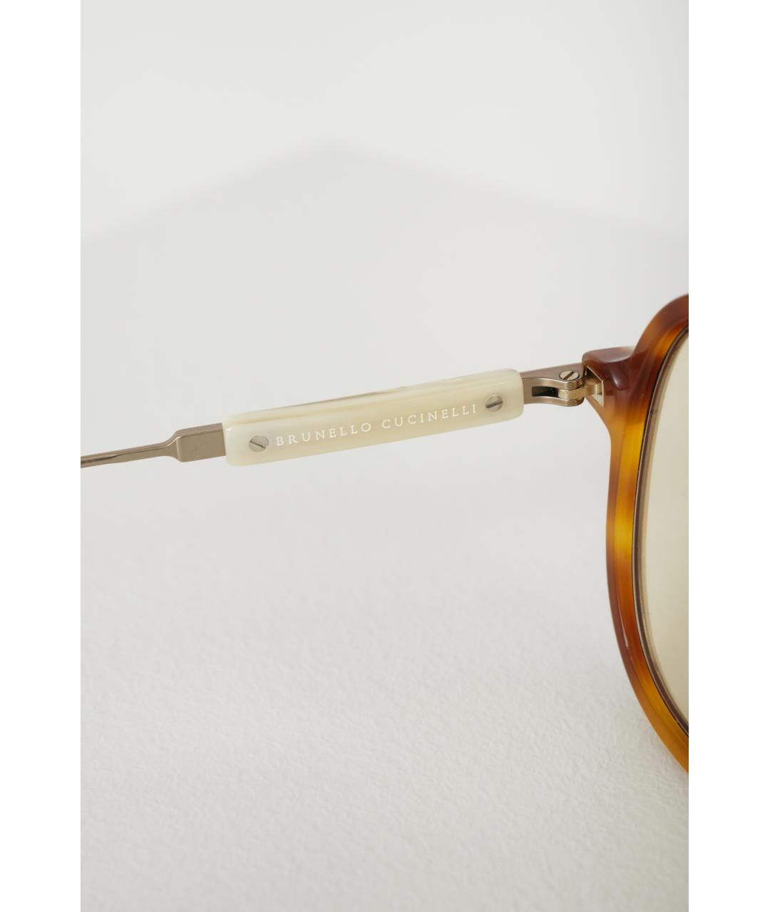 BRUNELLO CUCINELLI Мульти пластиковые солнцезащитные очки, фото 4