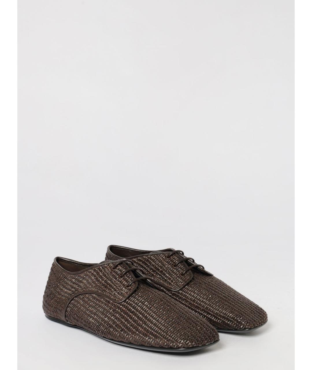 EMPORIO ARMANI Текстильные низкие кроссовки / кеды, фото 2