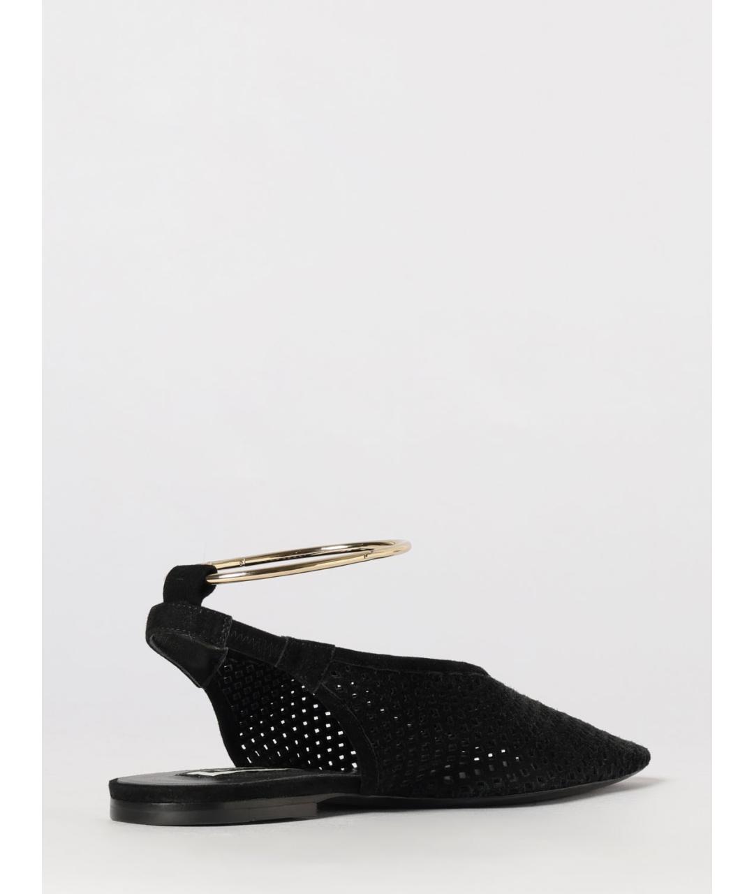 JIL SANDER Черные балетки, фото 3