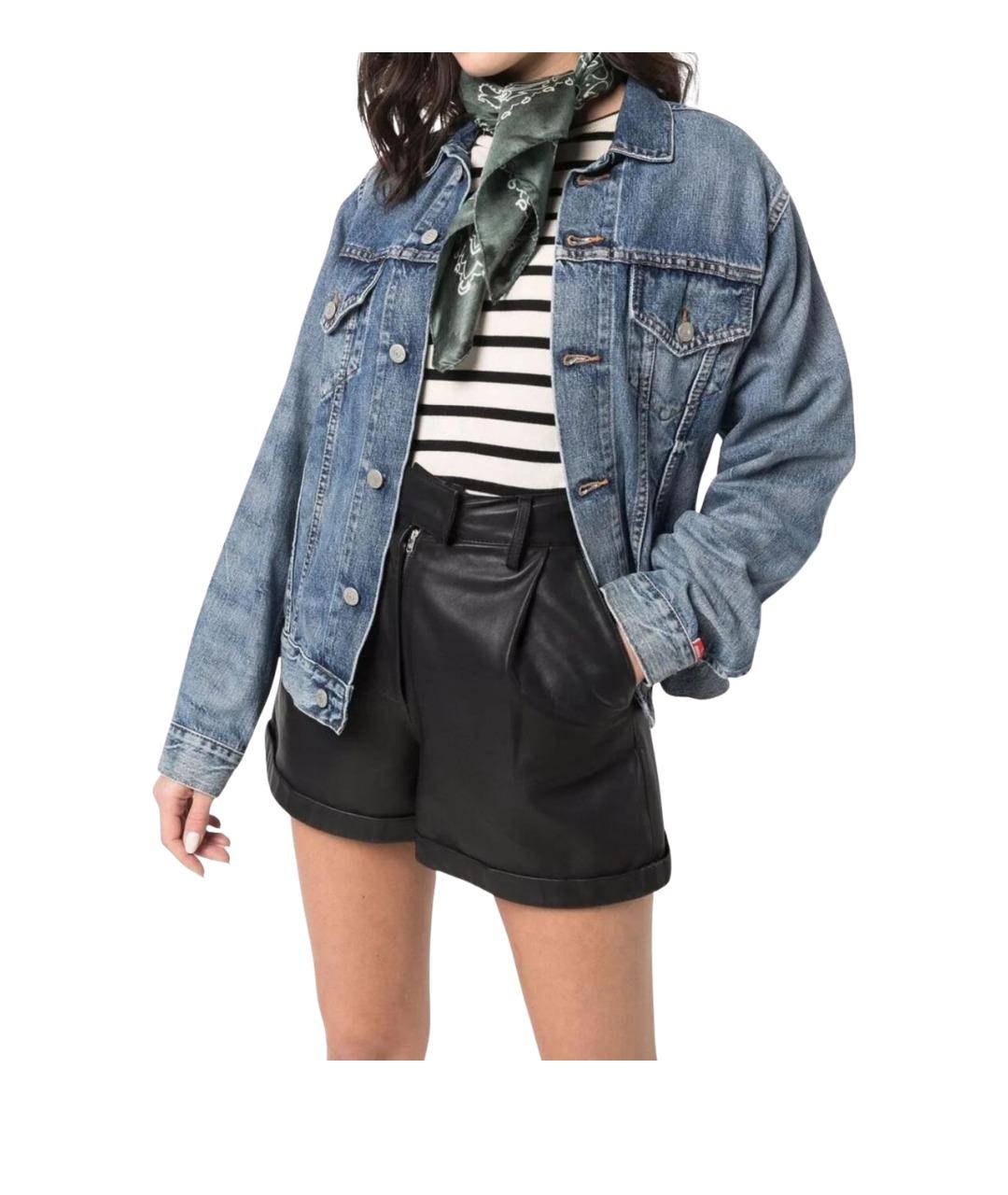 GOLDEN GOOSE DELUXE BRAND Хаки шелковый шарф, фото 2