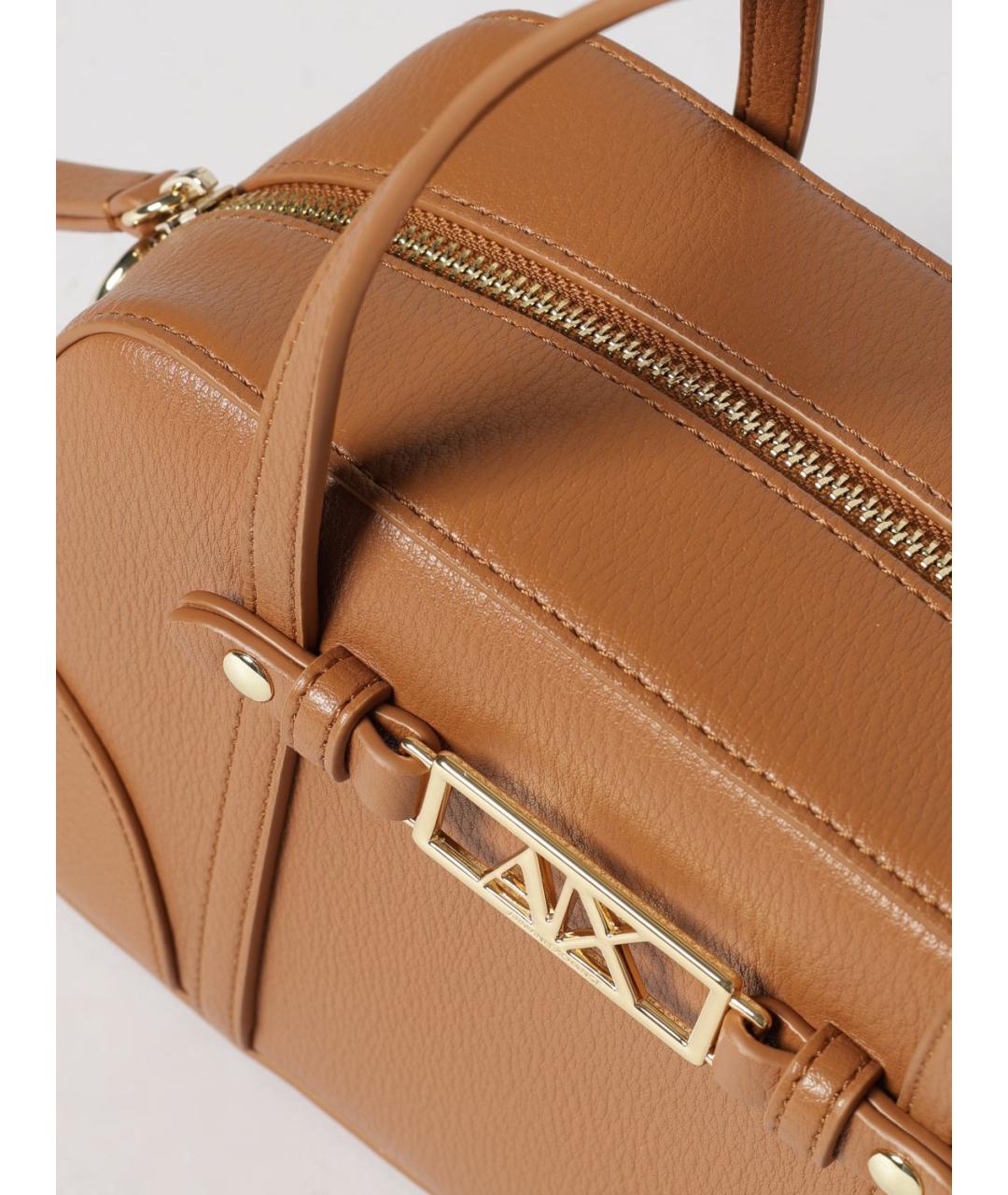 ARMANI EXCHANGE Коричневая сумка через плечо, фото 3