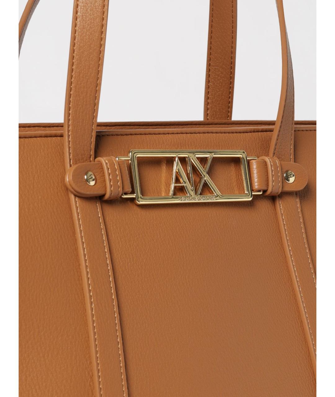 ARMANI EXCHANGE Коричневая сумка через плечо, фото 3