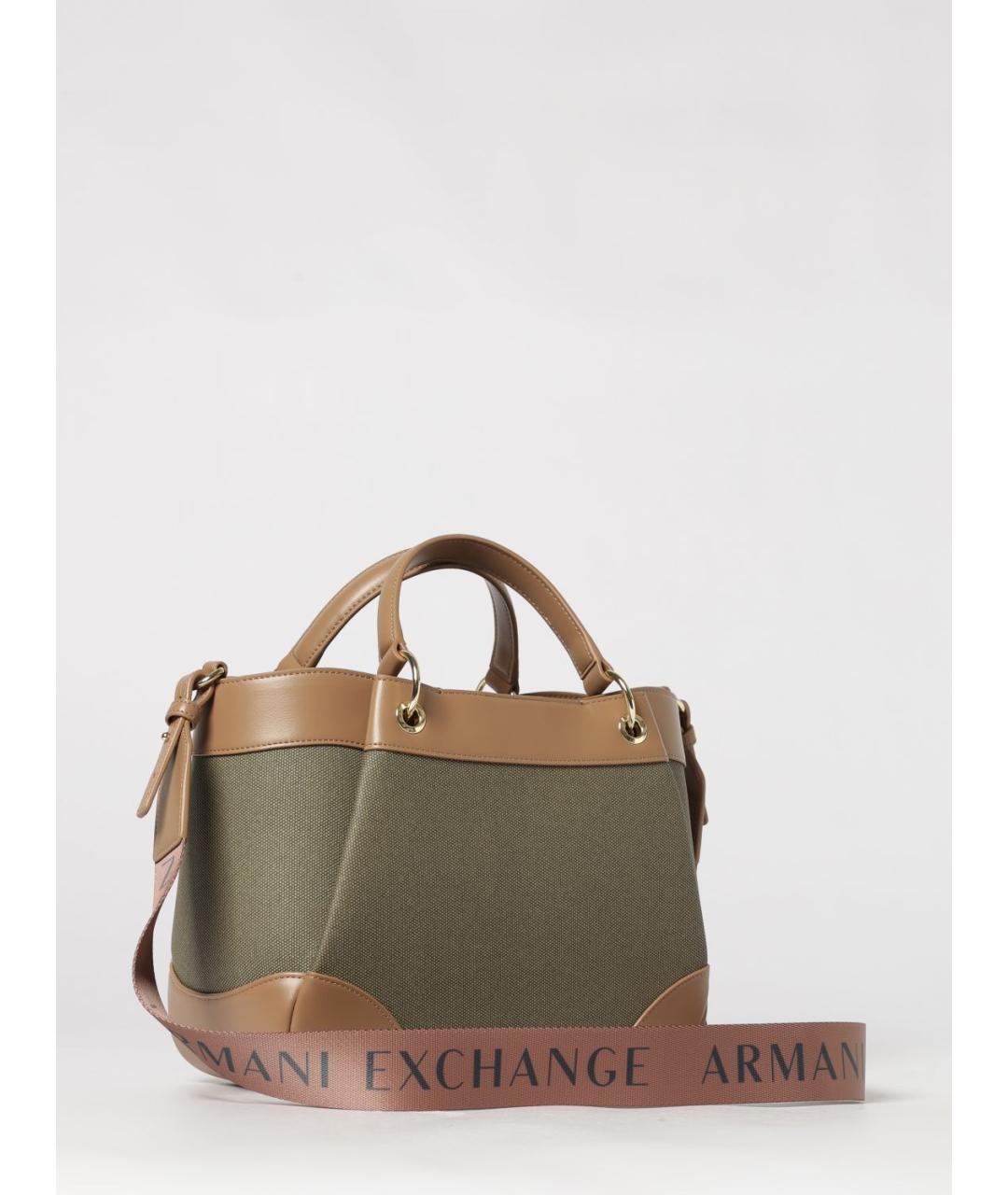ARMANI EXCHANGE Хаки сумка тоут, фото 2