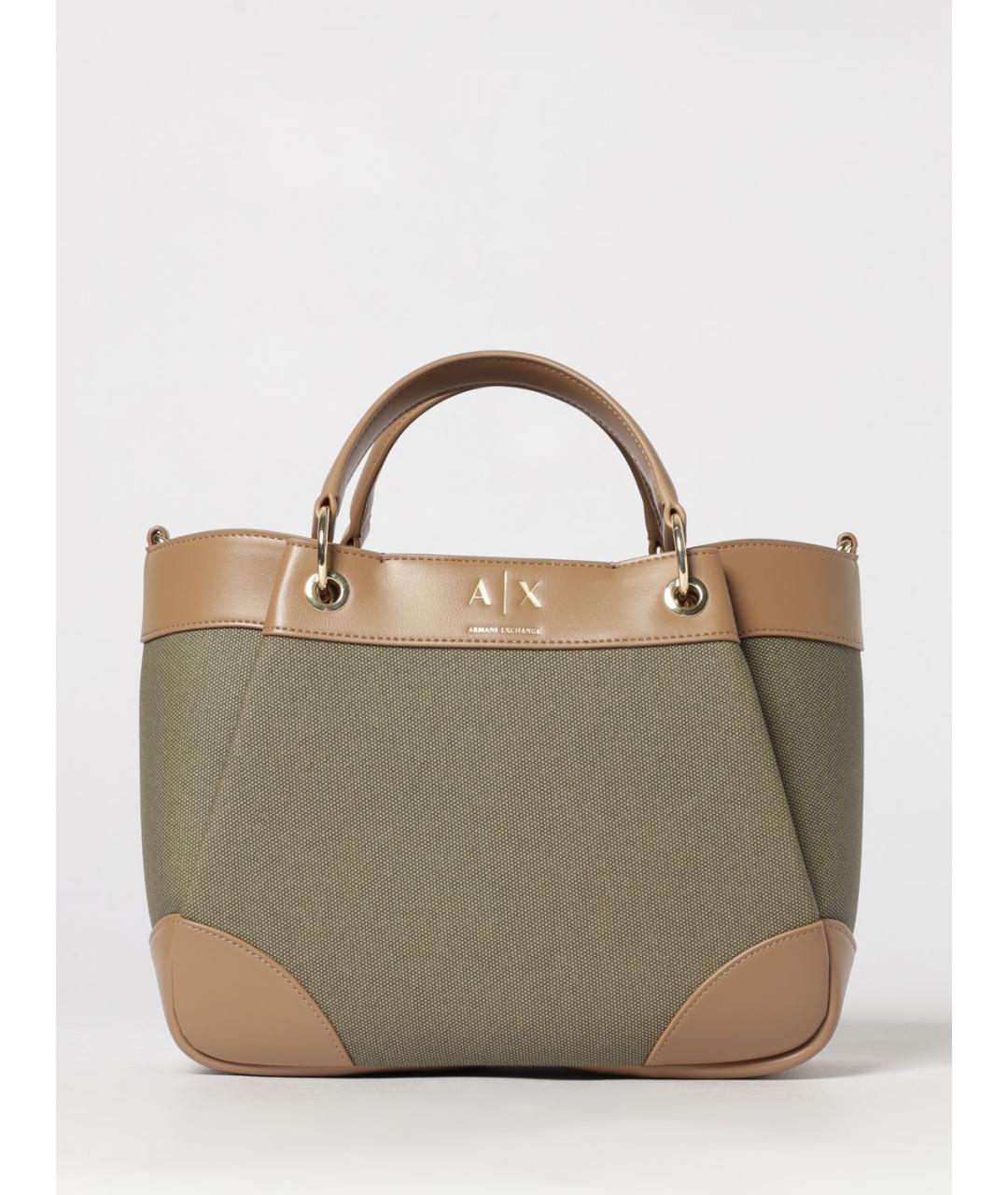 ARMANI EXCHANGE Хаки сумка тоут, фото 4