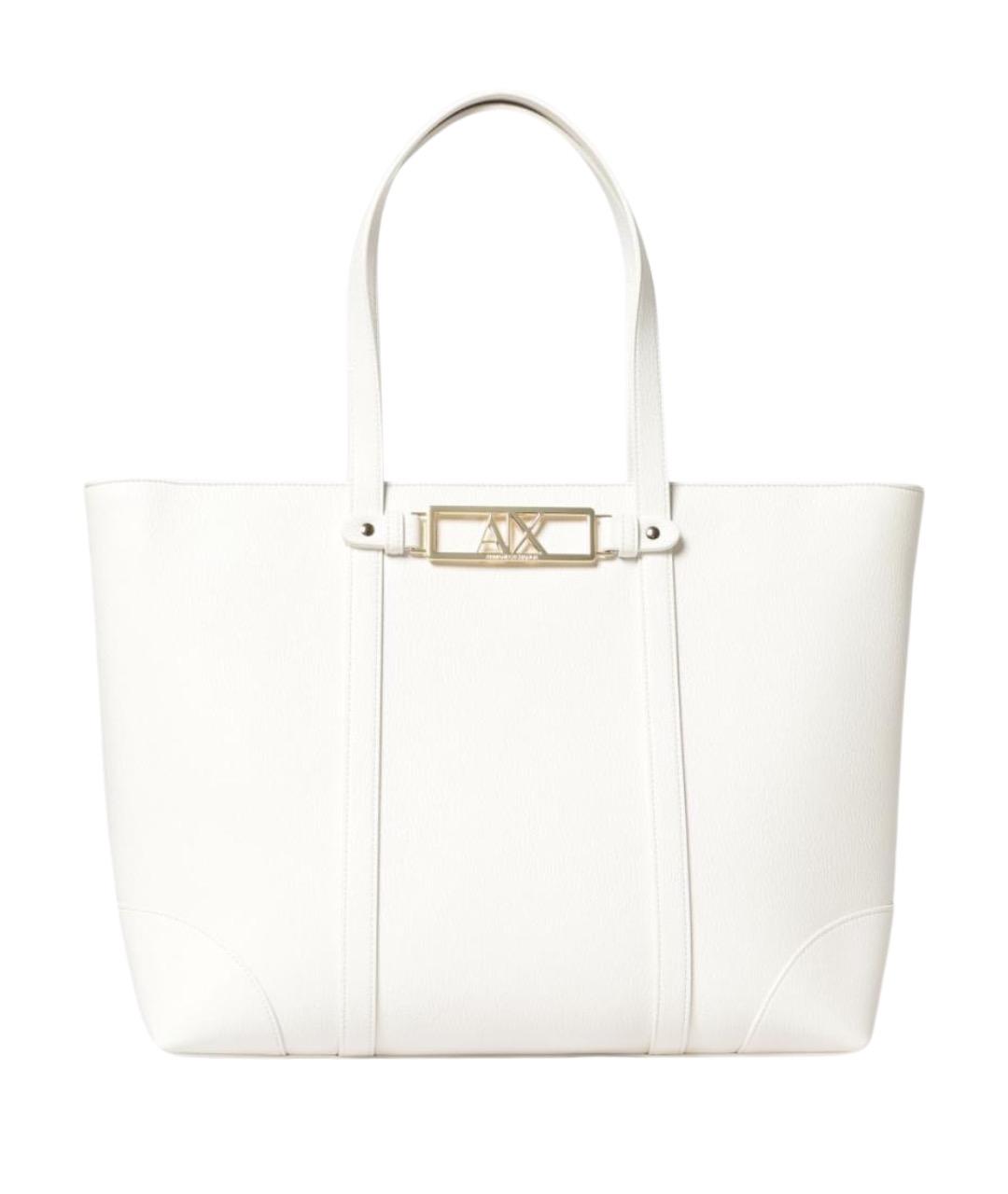 ARMANI EXCHANGE Белая сумка тоут, фото 1