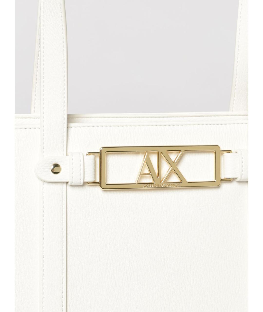 ARMANI EXCHANGE Белая сумка тоут, фото 3