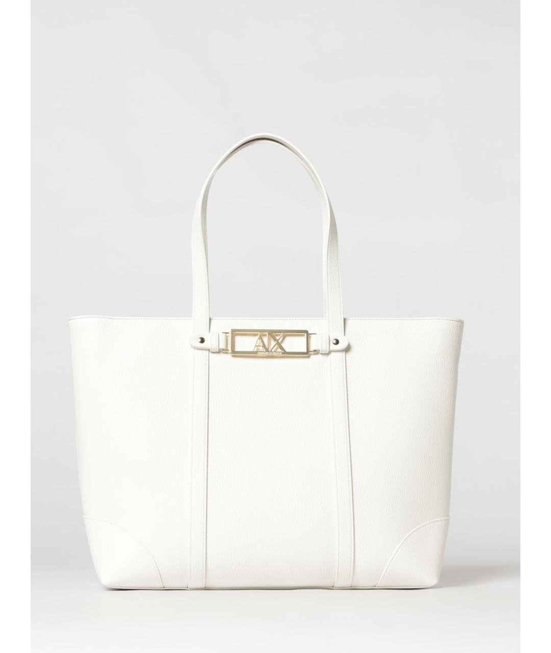 ARMANI EXCHANGE Белая сумка тоут, фото 4