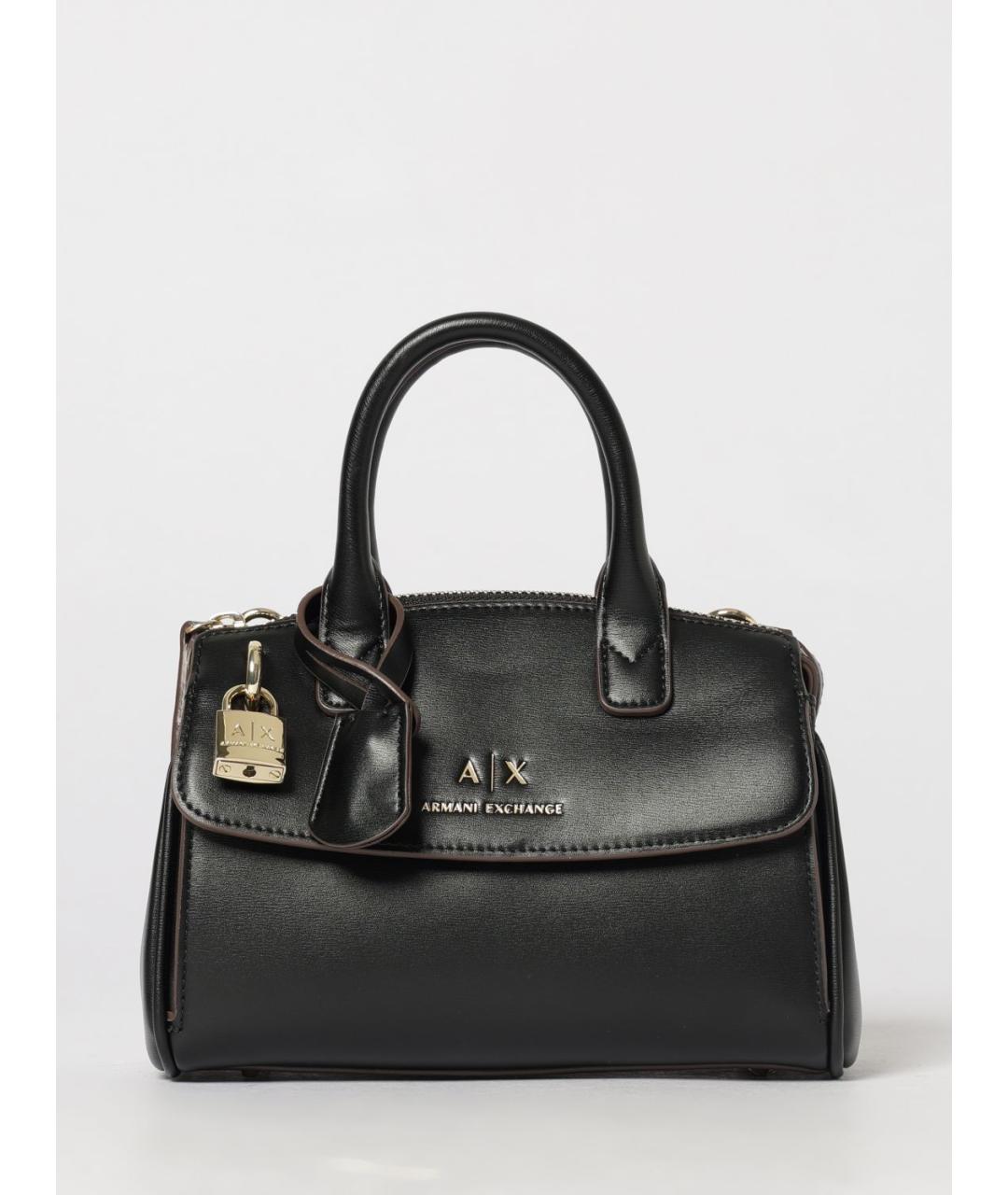 ARMANI EXCHANGE Черная сумка через плечо, фото 4
