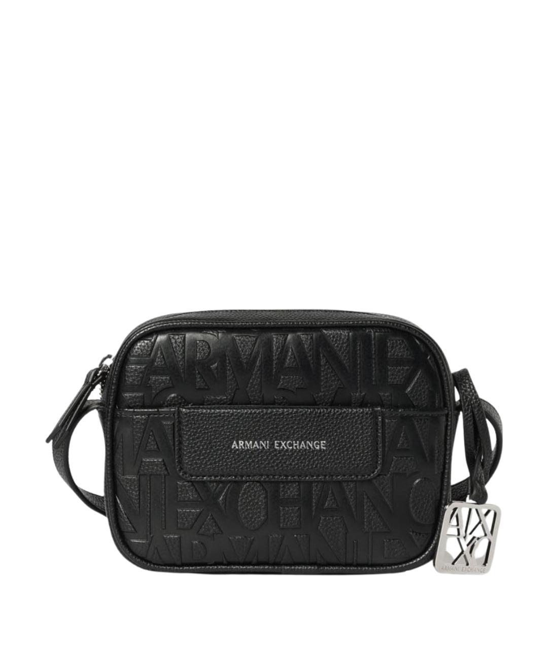 ARMANI EXCHANGE Черная сумка через плечо, фото 1