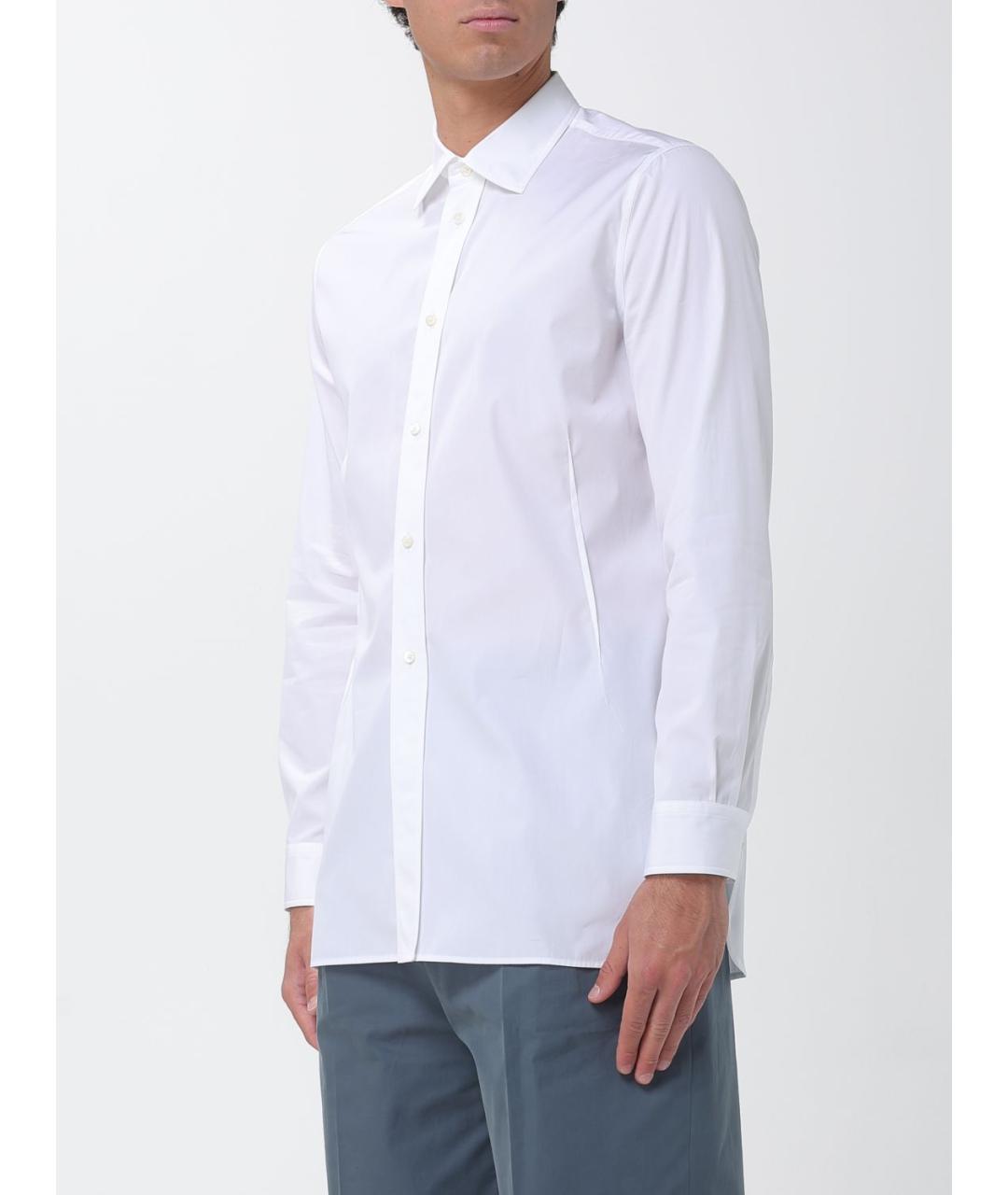 JIL SANDER Белая кэжуал рубашка, фото 4