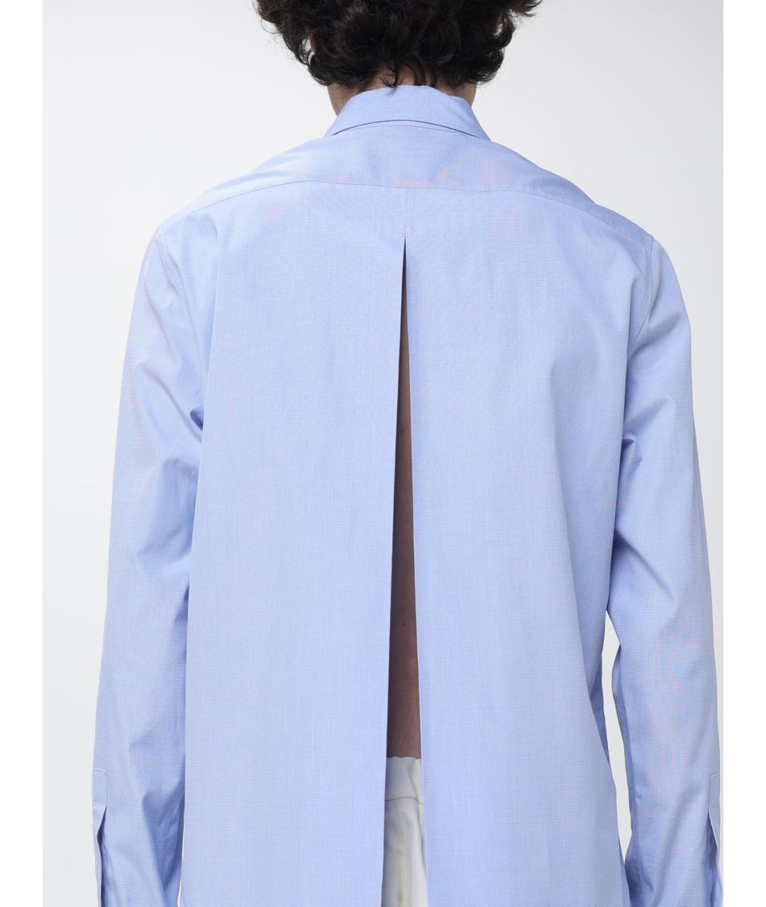 JIL SANDER Голубая кэжуал рубашка, фото 5