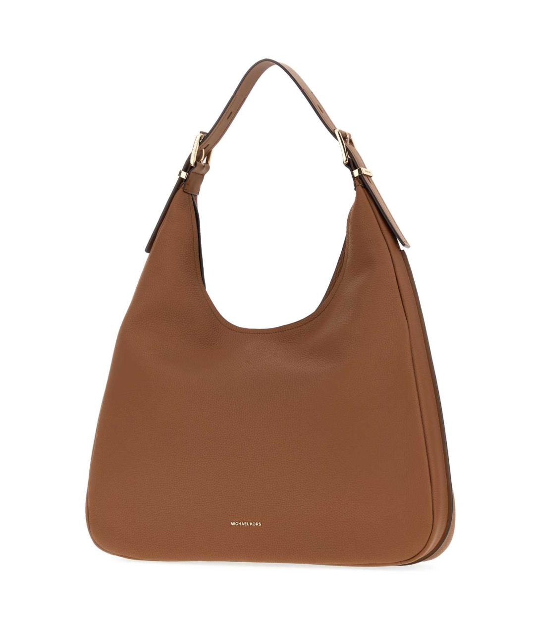 MICHAEL KORS Бежевая кожаная сумка через плечо, фото 2