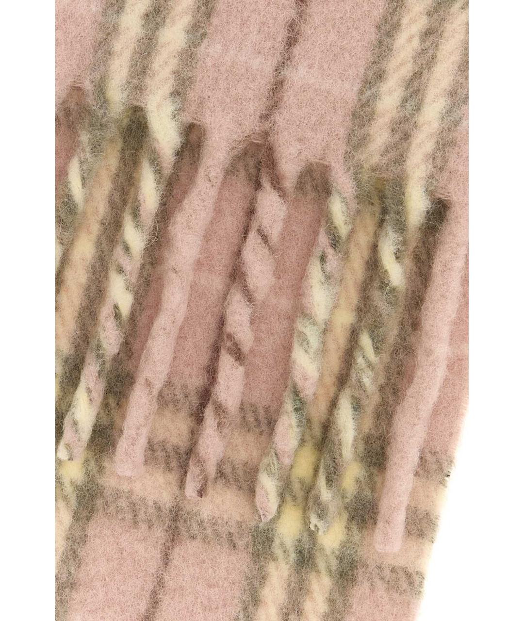 BURBERRY Мульти шерстяной шарф, фото 2