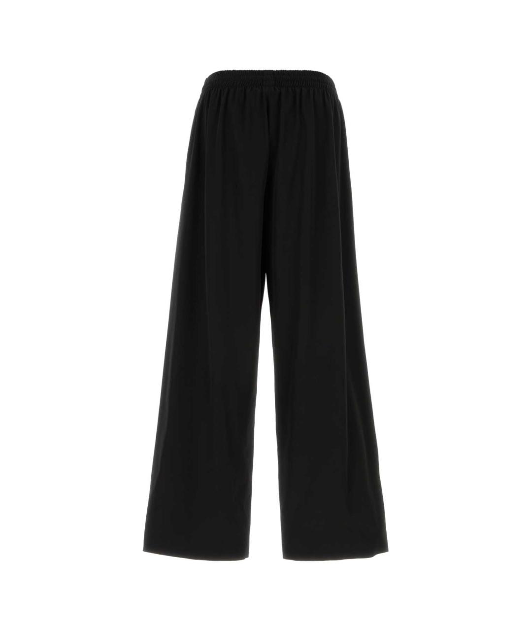 GUCCI Черные шерстяные повседневные брюки, фото 2