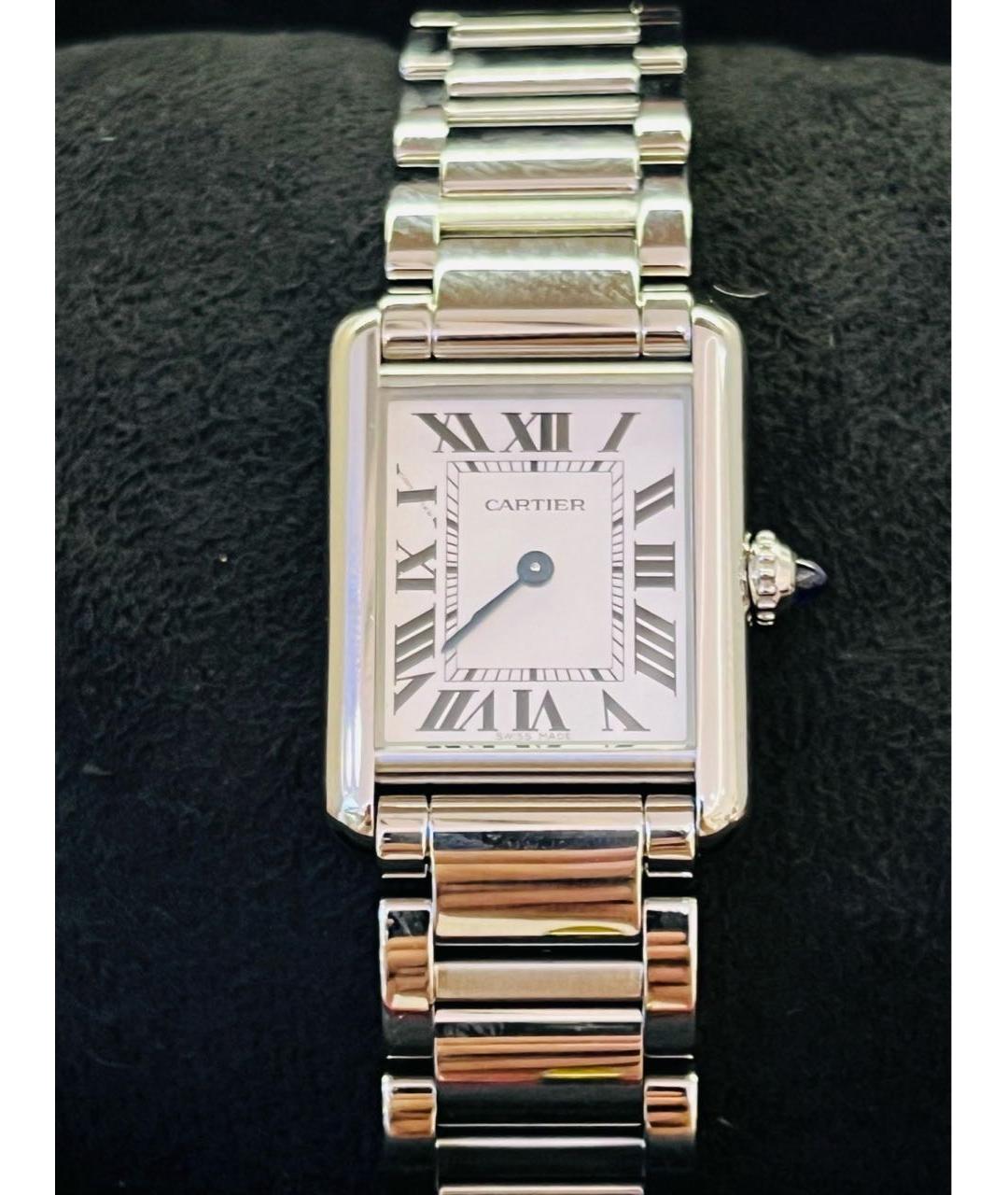 CARTIER Серебряные часы, фото 8