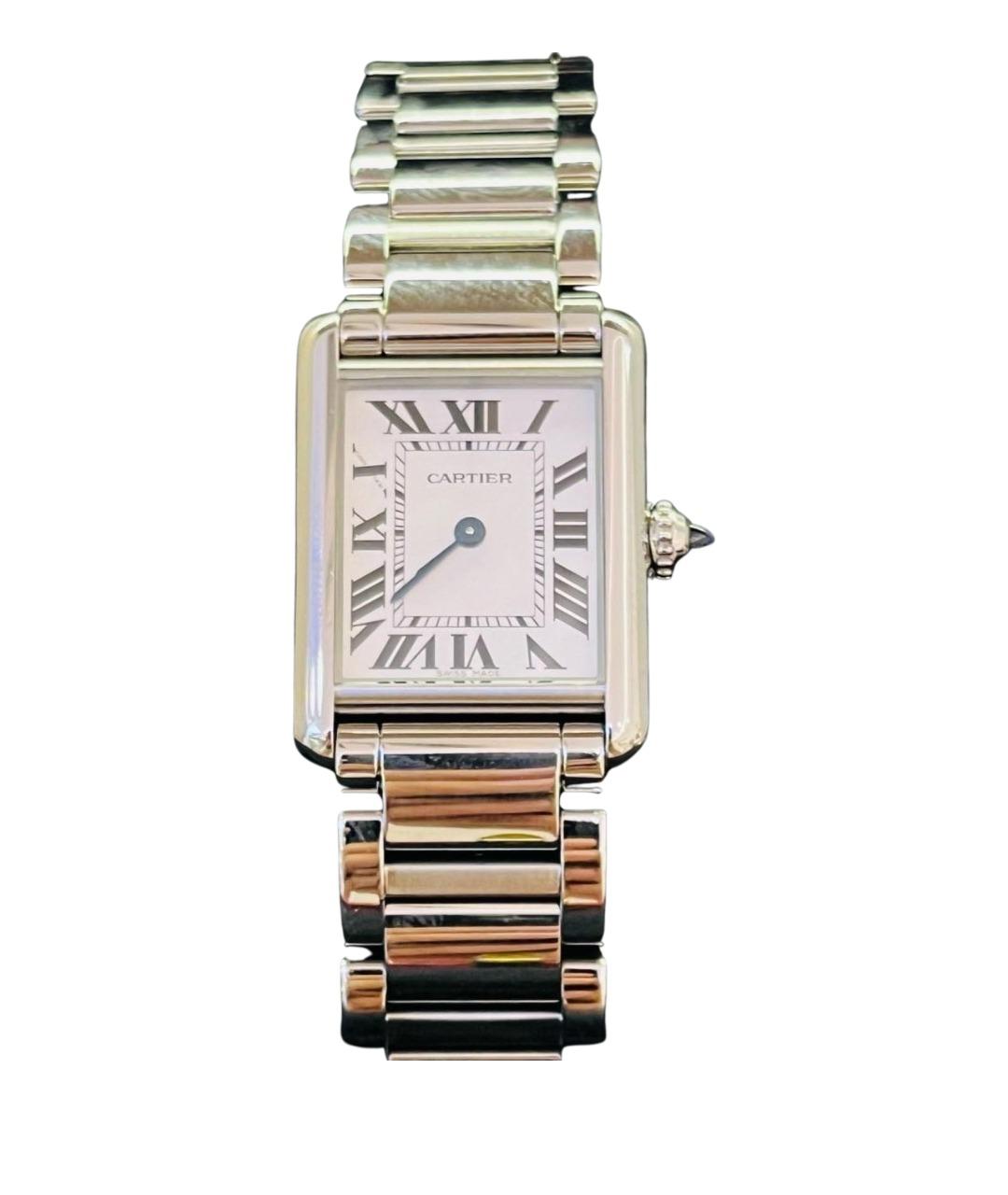 CARTIER Серебряные часы, фото 1