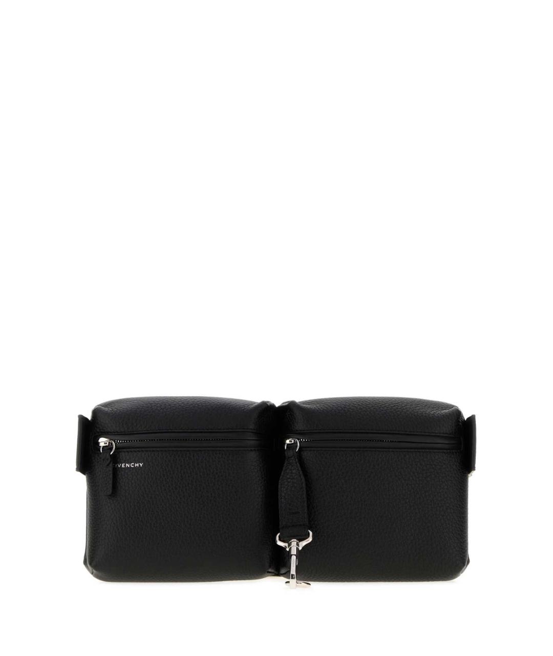 GIVENCHY Черная тканевая сумка на плечо, фото 1