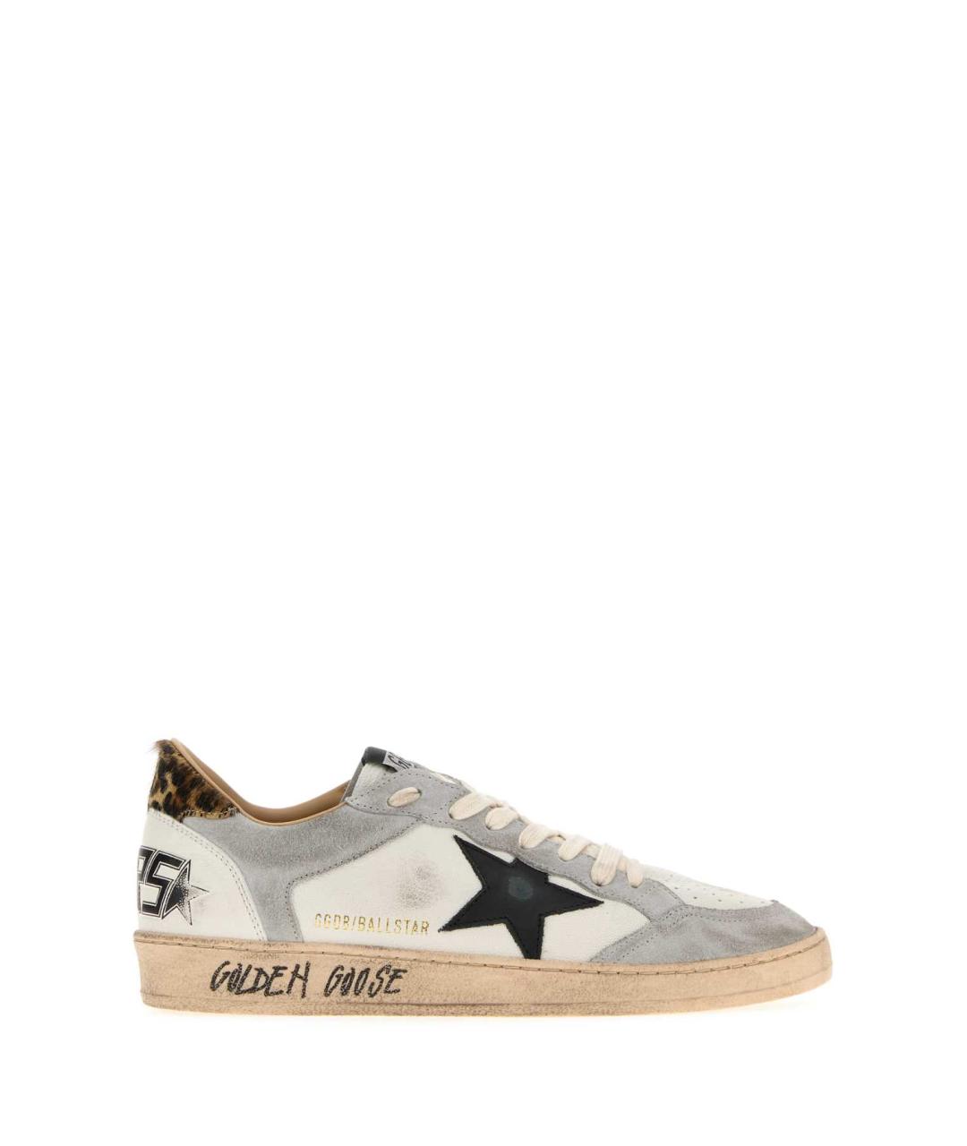 GOLDEN GOOSE Мульти кожаные низкие кроссовки / кеды, фото 1
