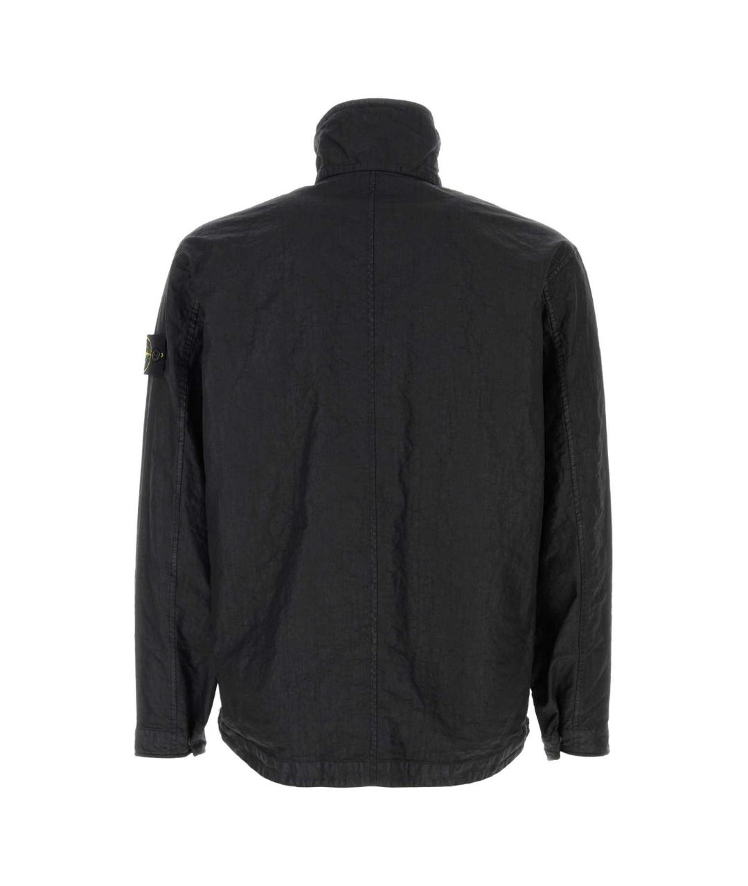 STONE ISLAND Черная кэжуал рубашка, фото 2