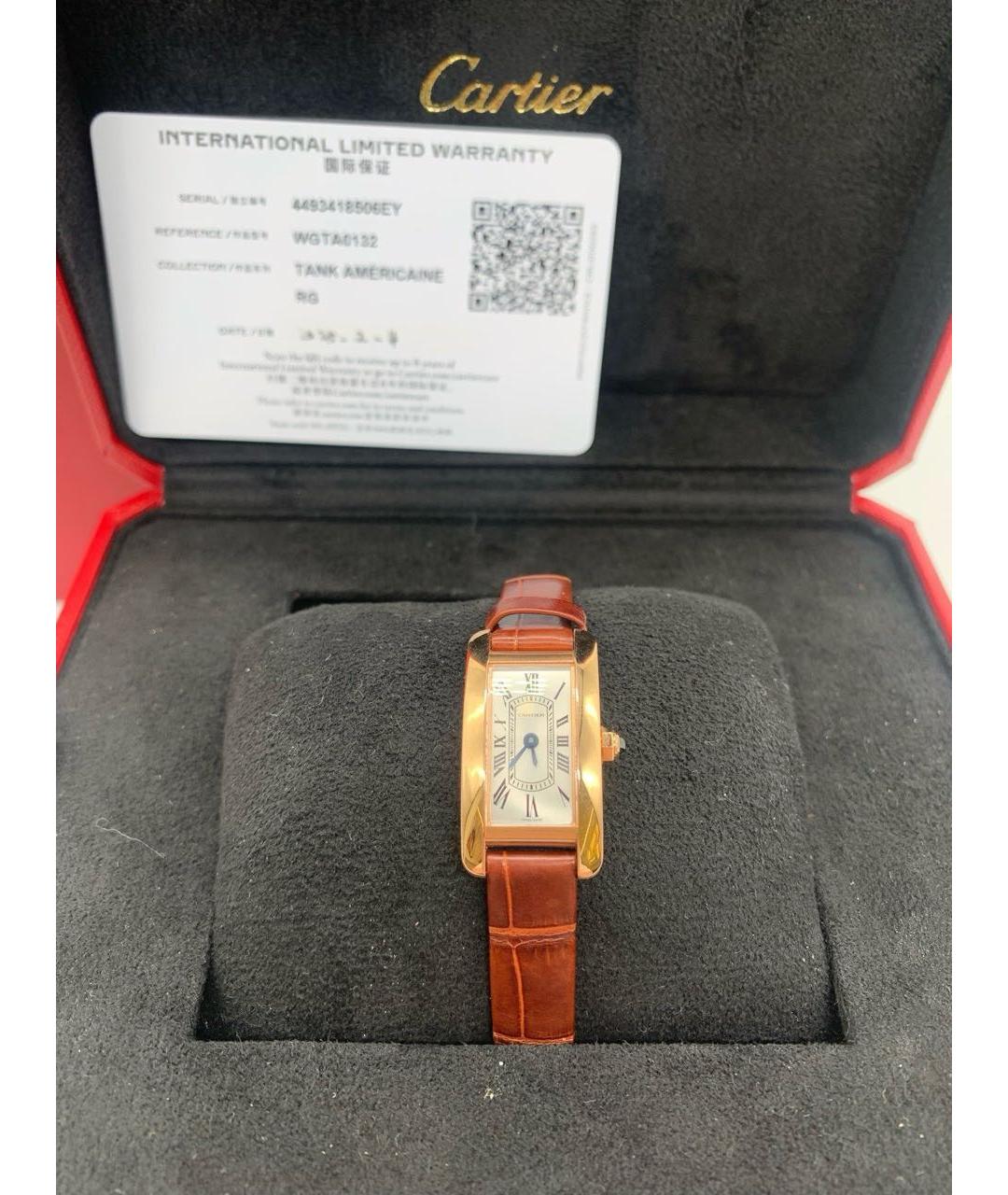 CARTIER Золотые часы из розового золота, фото 6
