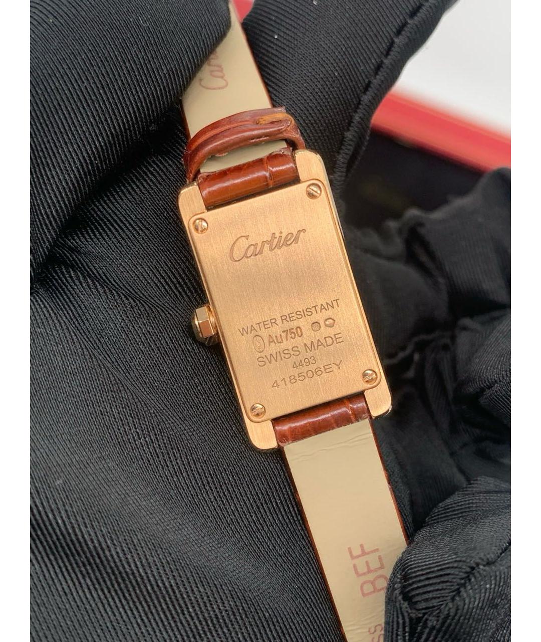 CARTIER Золотые часы из розового золота, фото 5