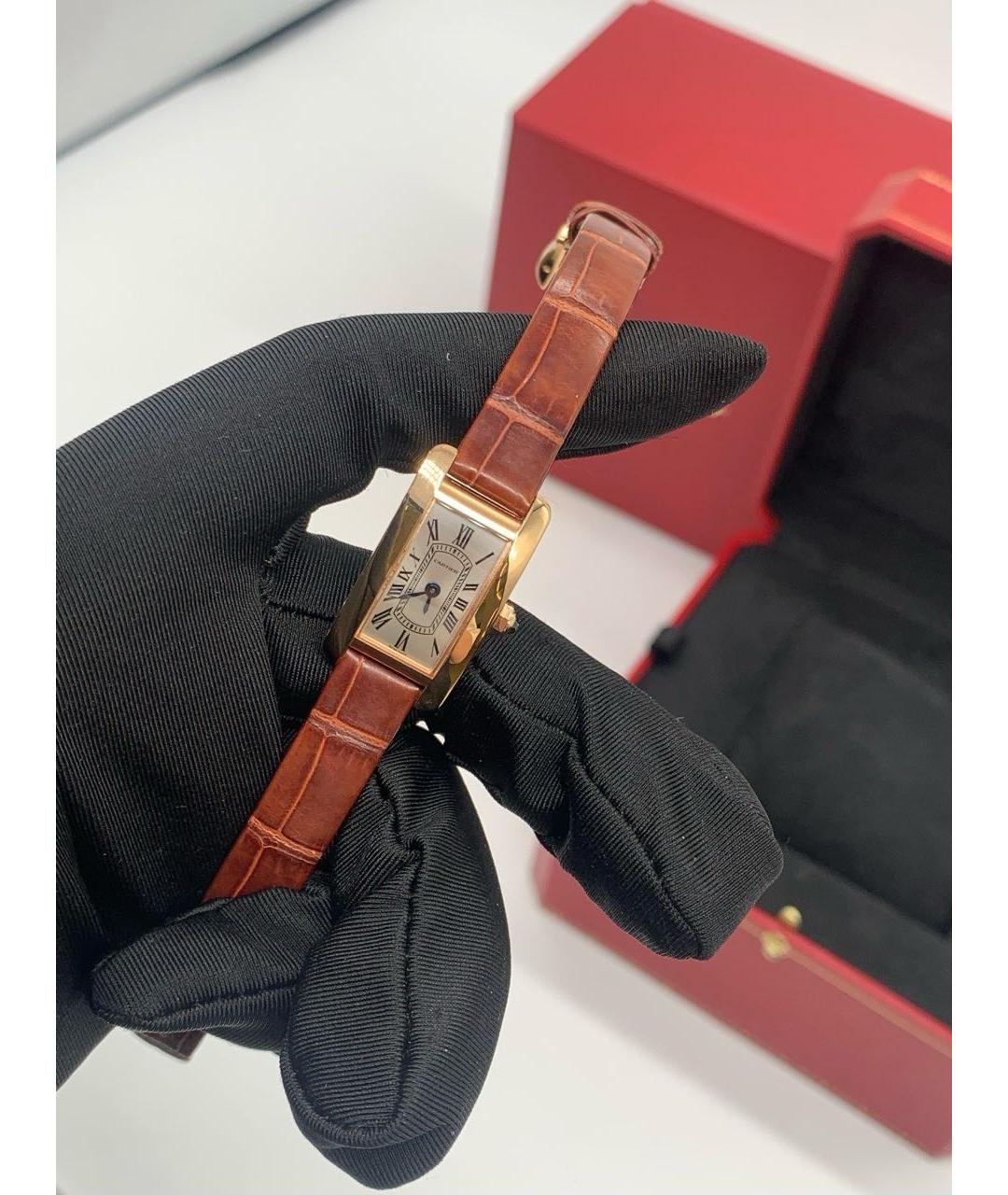 CARTIER Золотые часы из розового золота, фото 3