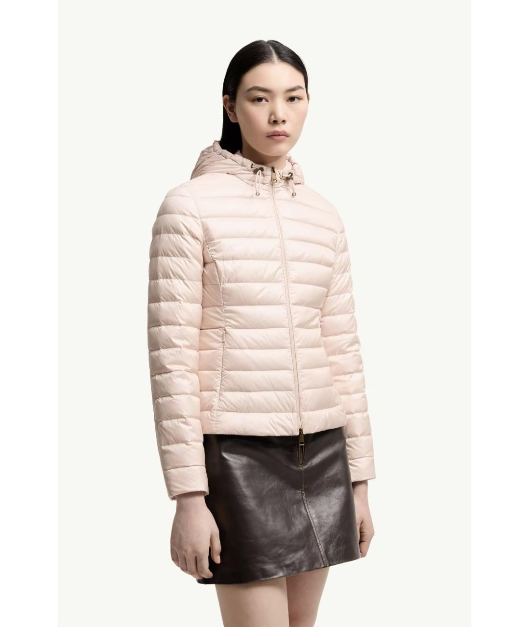 MONCLER Розовая куртка, фото 3