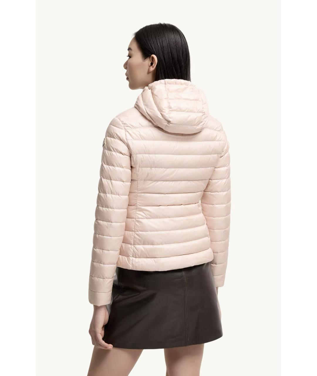 MONCLER Розовая куртка, фото 4
