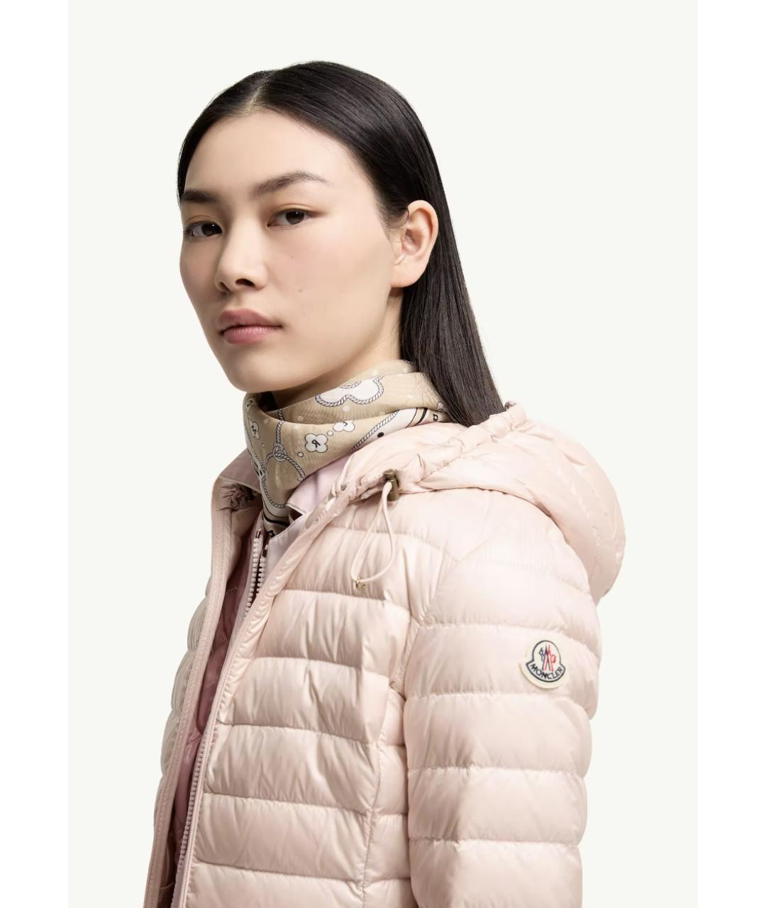 MONCLER Розовая куртка, фото 2