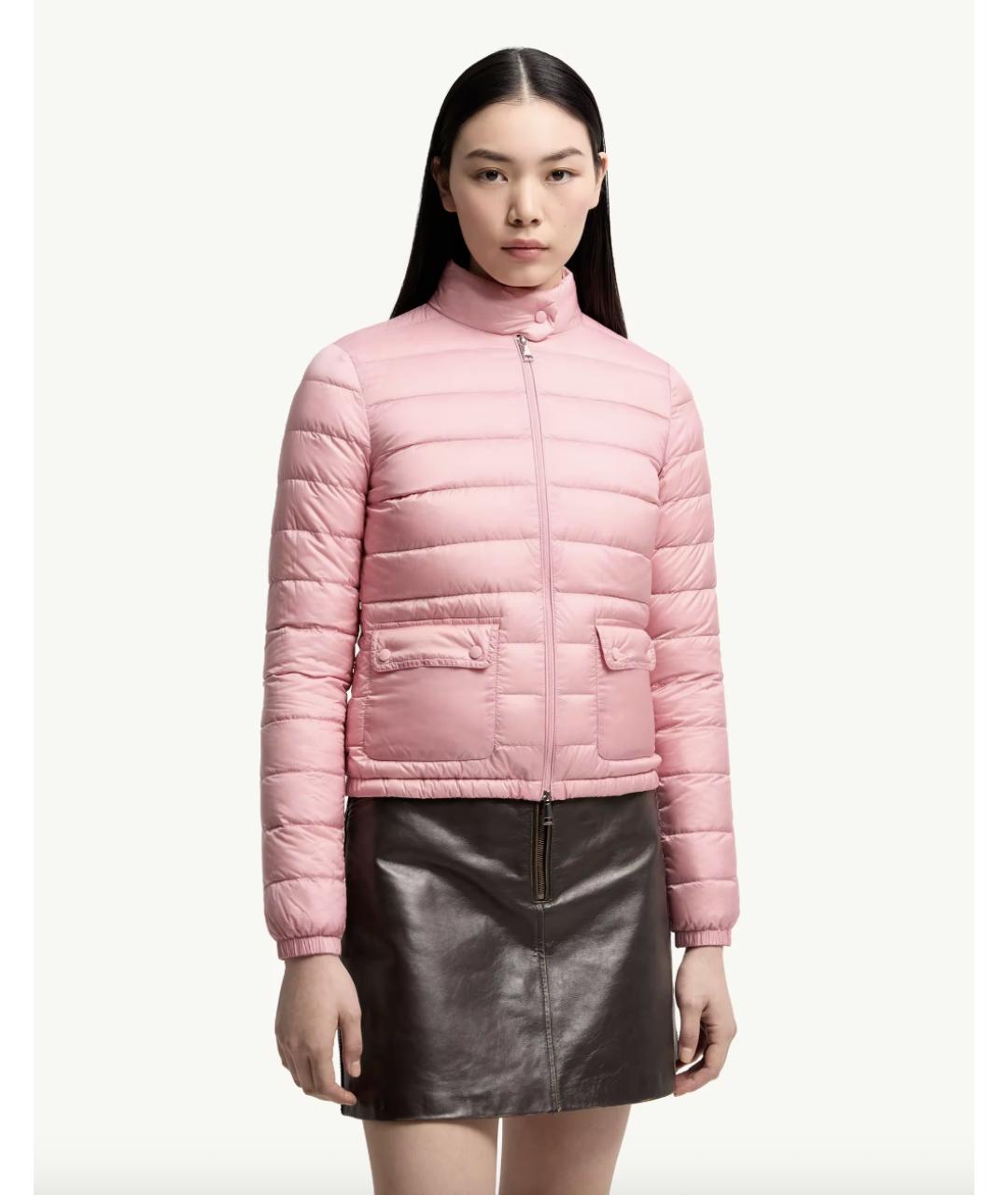 MONCLER Розовая куртка, фото 3