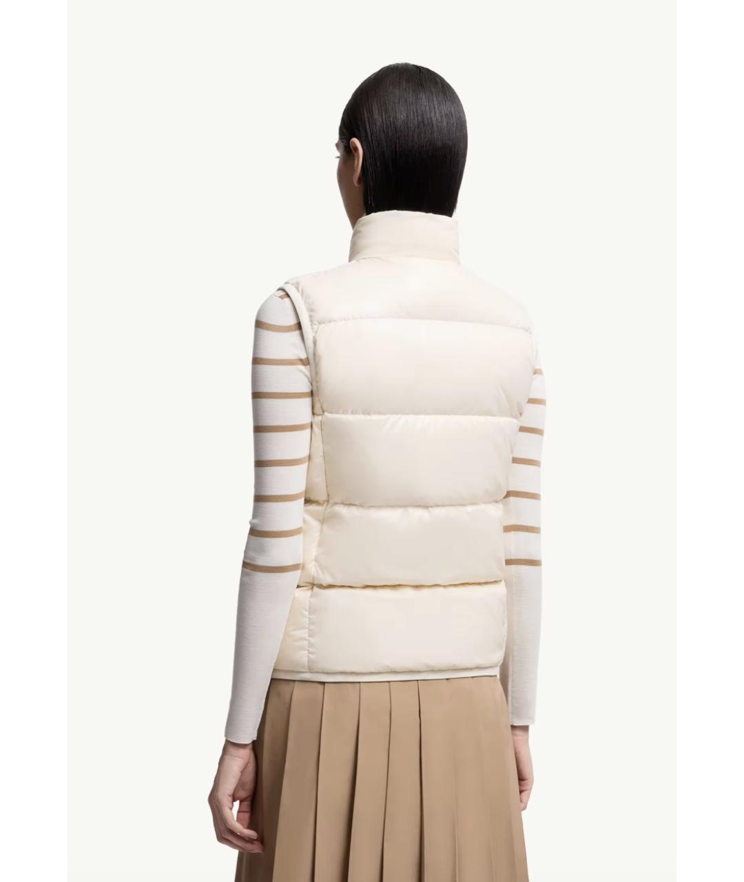 MONCLER Белый жилет, фото 4