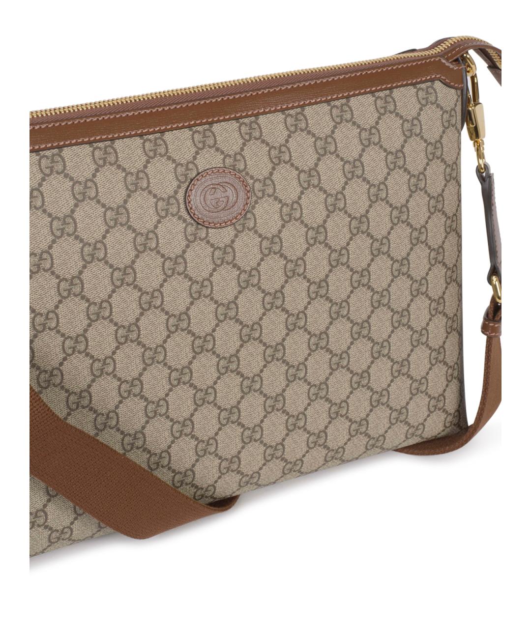 GUCCI Бежевая сумка на плечо, фото 4