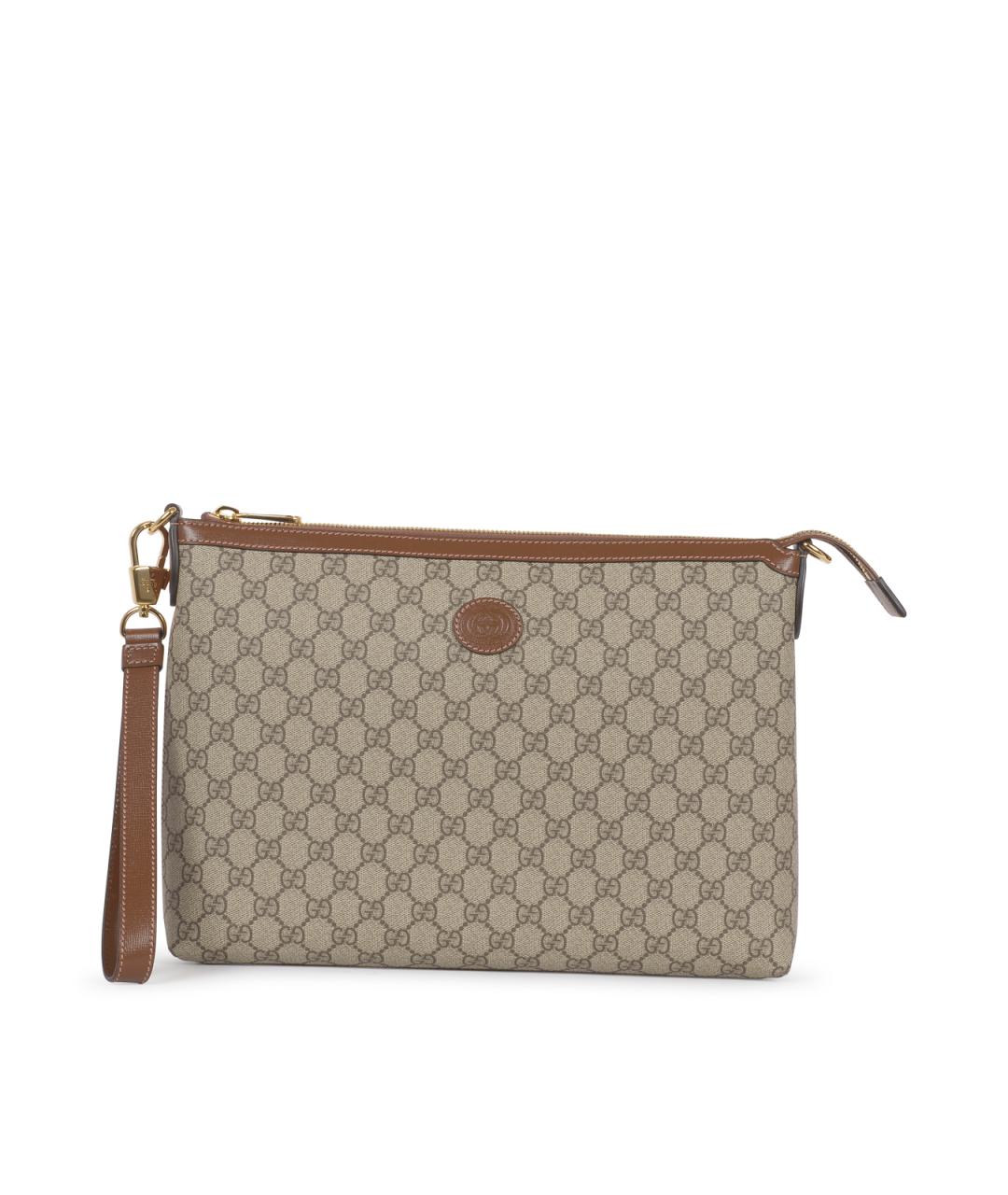 GUCCI Бежевая сумка на плечо, фото 1