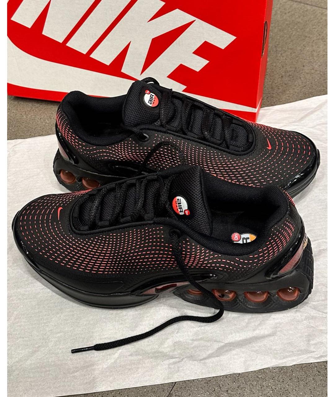 NIKE Черные низкие кроссовки / кеды, фото 8