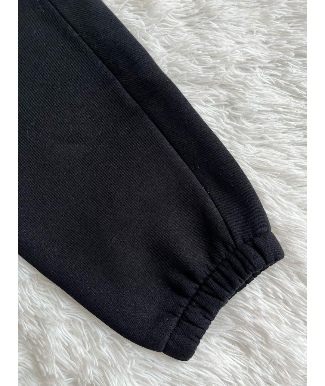 ALEXANDER WANG Черные хлопковые повседневные брюки, фото 3