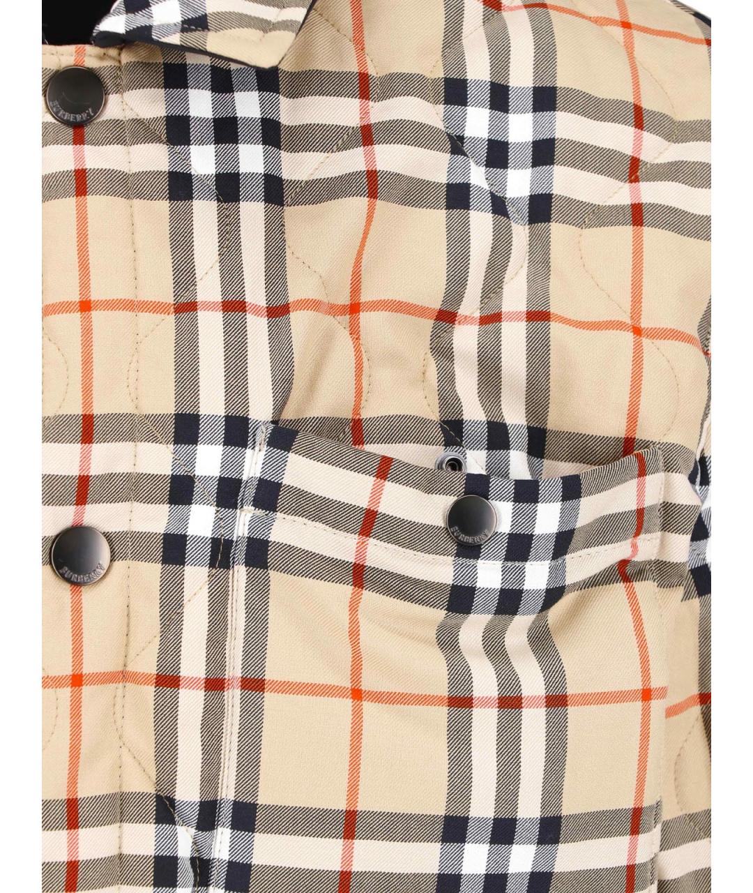 BURBERRY Мульти полиамидовая куртка, фото 7