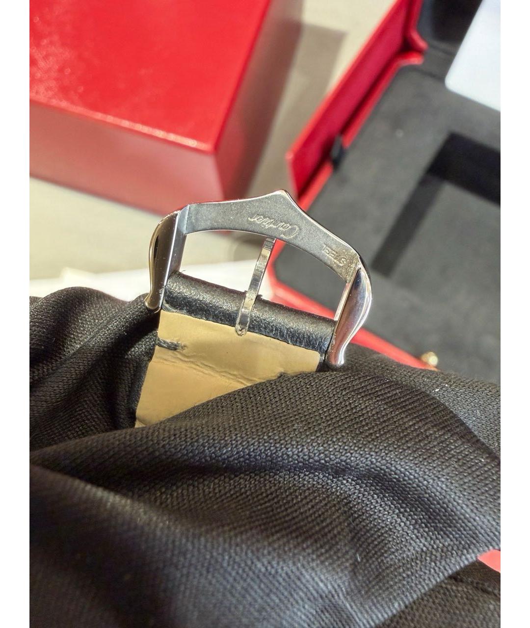 CARTIER Черные часы, фото 6