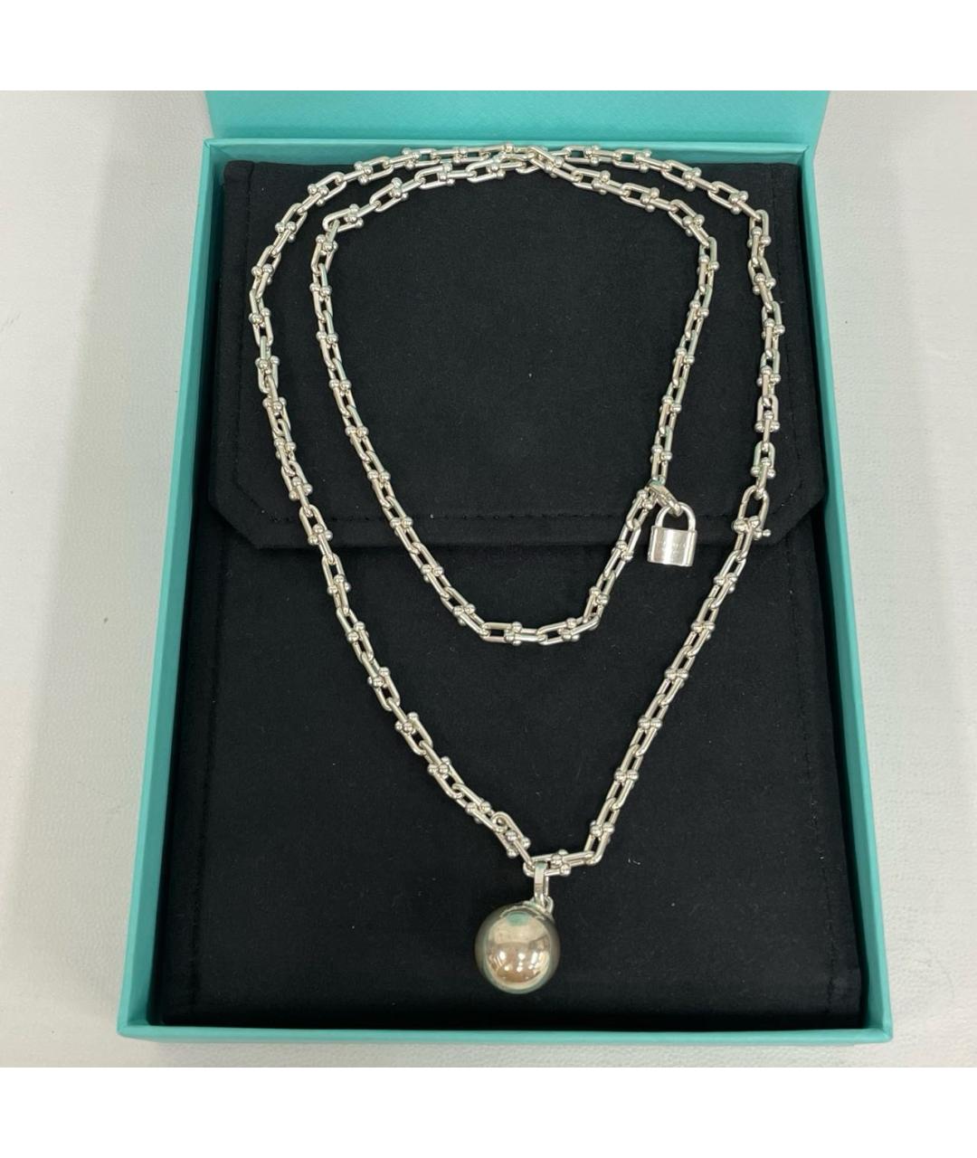 TIFFANY&CO Серебряное серебряное колье, фото 7