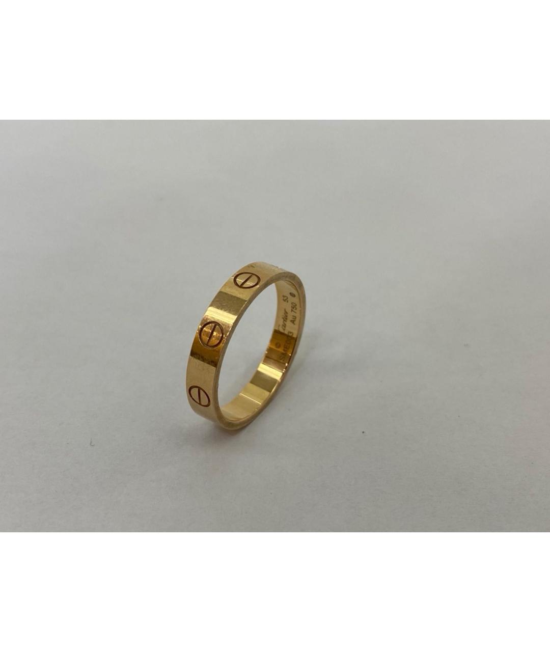 CARTIER Золотое кольцо из розового золота, фото 4