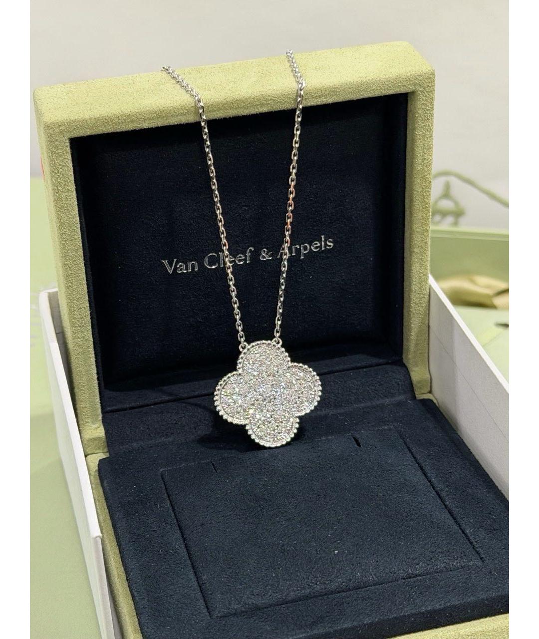 VAN CLEEF & ARPELS Серебряное колье из белого золота, фото 3