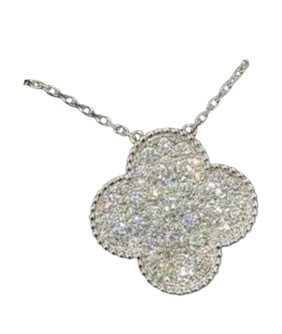 VAN CLEEF & ARPELS Серебряное колье из белого золота, фото 4