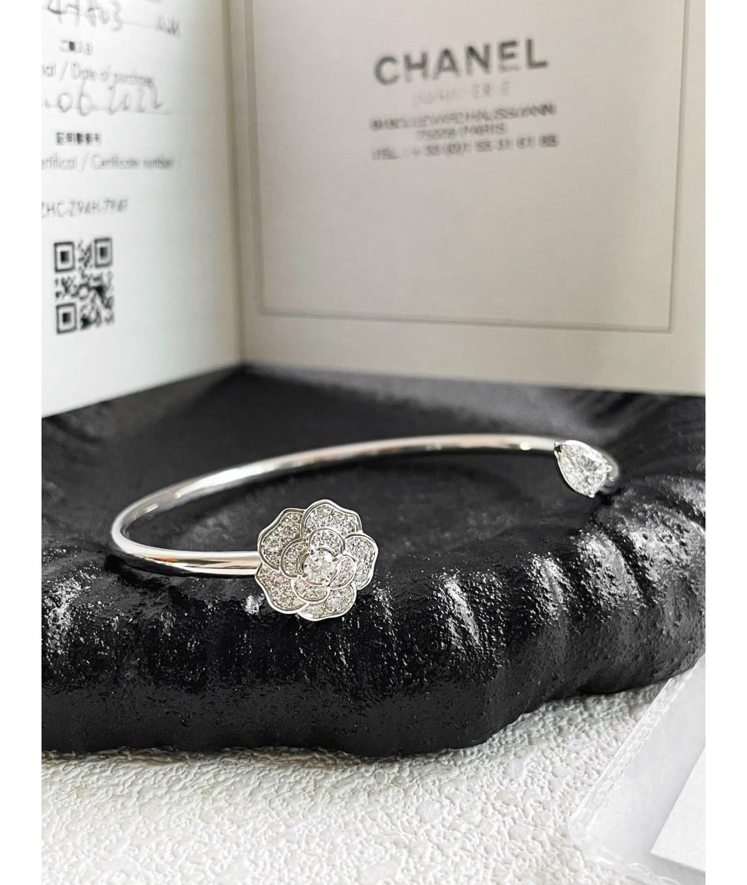 CHANEL Серебряный браслет из белого золота, фото 5
