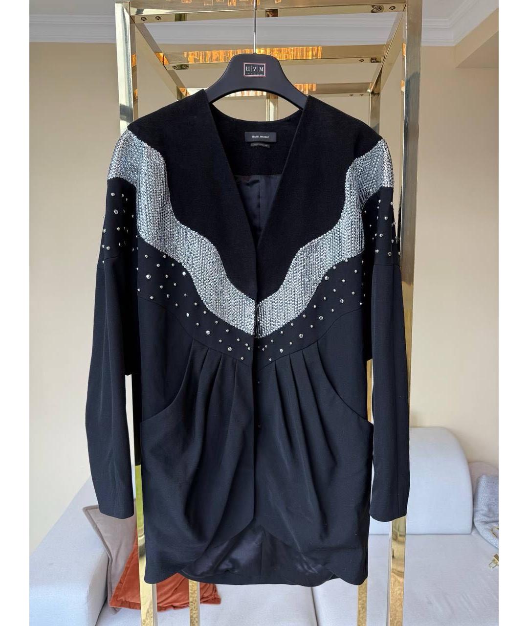ISABEL MARANT Черное шерстяное платье, фото 7
