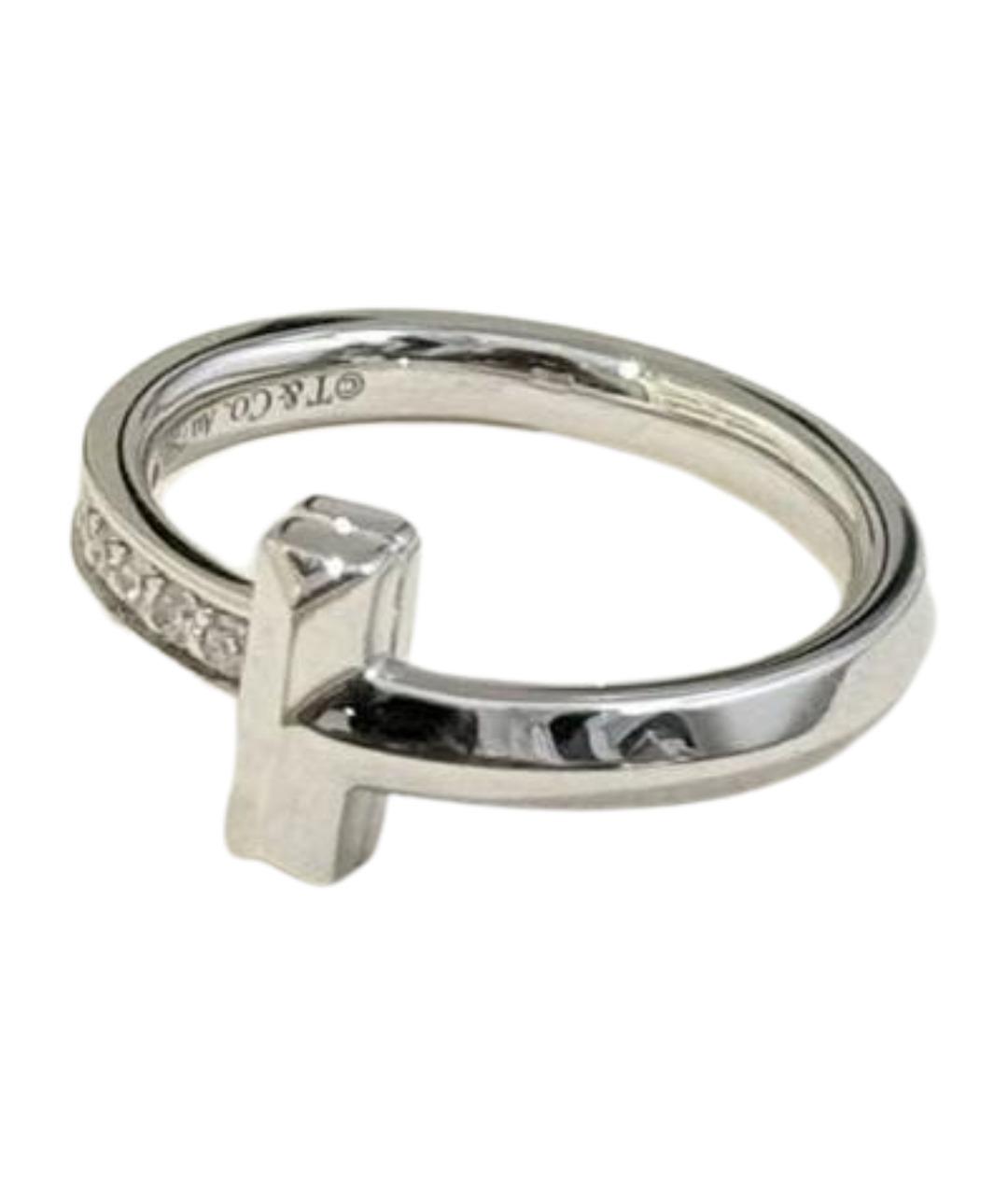 TIFFANY&CO Серебряное кольцо из белого золота, фото 1