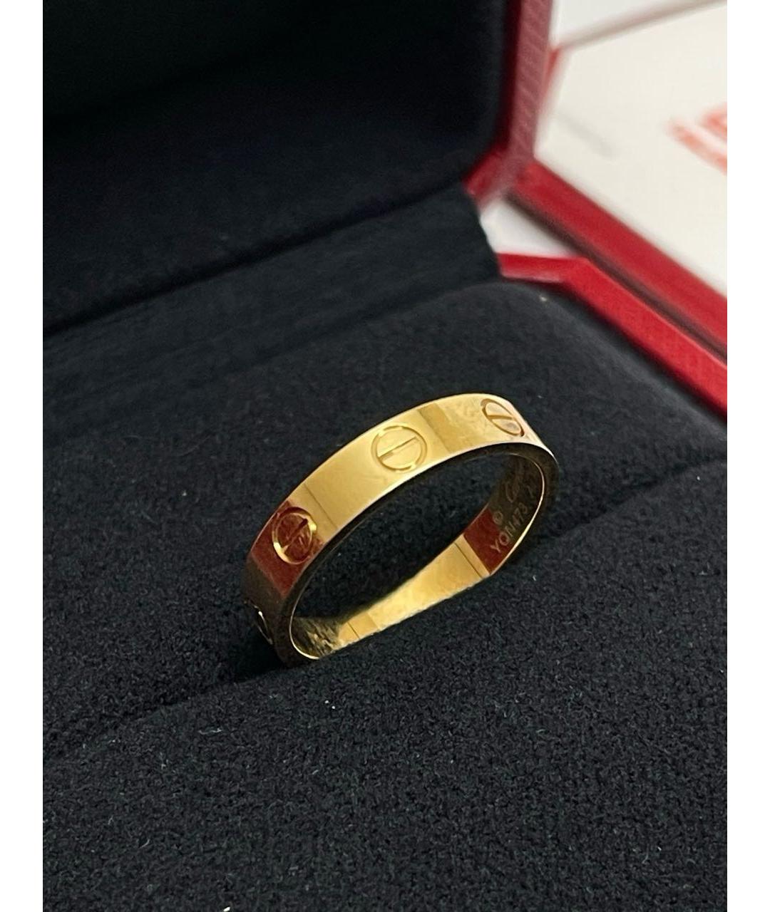 CARTIER Золотое кольцо из желтого золота, фото 3