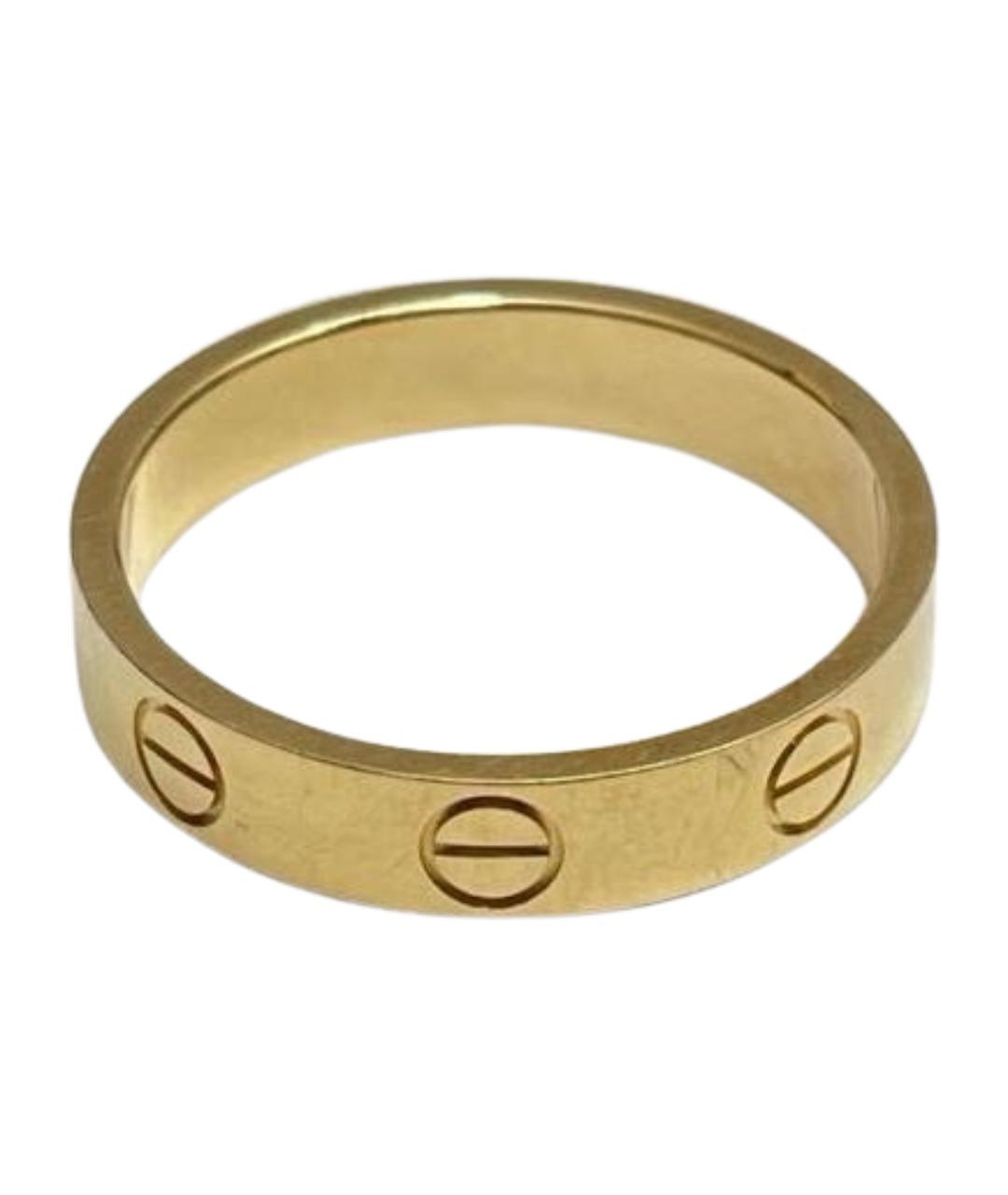 CARTIER Золотое кольцо из желтого золота, фото 1